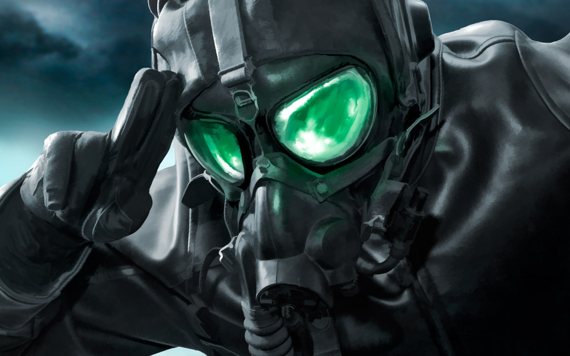 1920x1200 Wallpaper : gas masks, apocalyptic, Romantically Apocalyptic, Vitaly S Alexius, salute, darkness, screenshot, px, computer wallpaper goodfon 545173 HD Wallpapers
