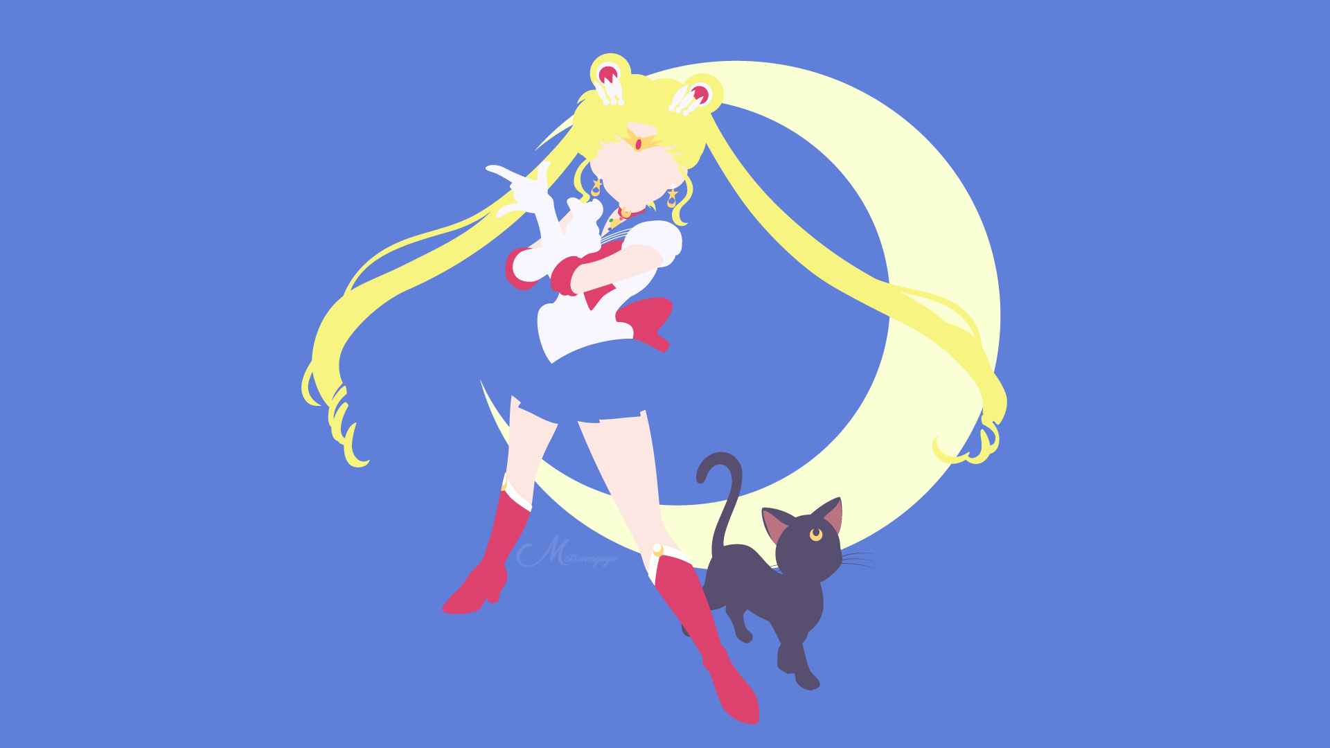1920x1080 Luna (Sailor Moon) HD Wallpapers and Backgrounds