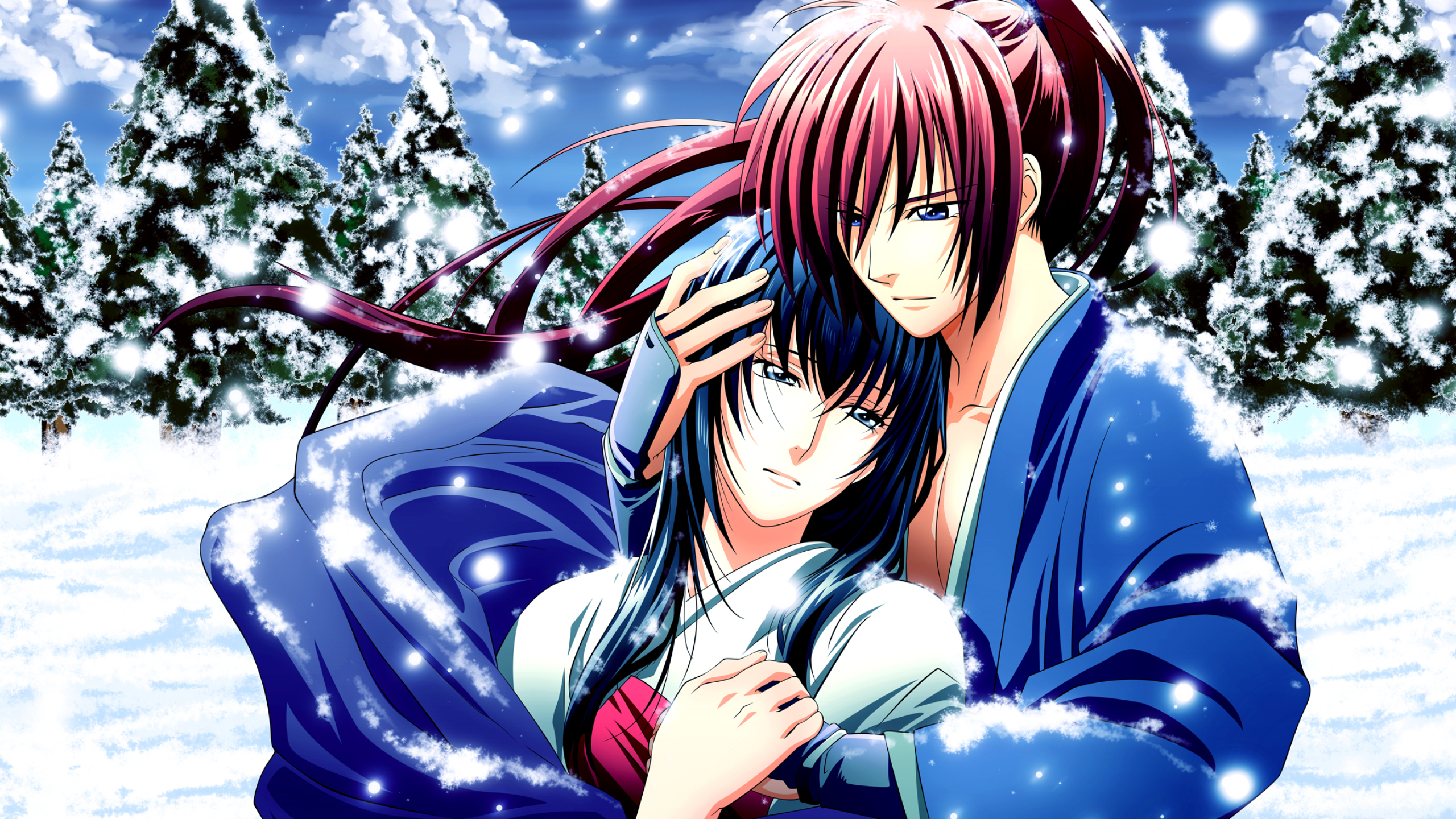 2560x1440 Rurouni Kenshin Wallpaper: Winter Comfort Minitoky
