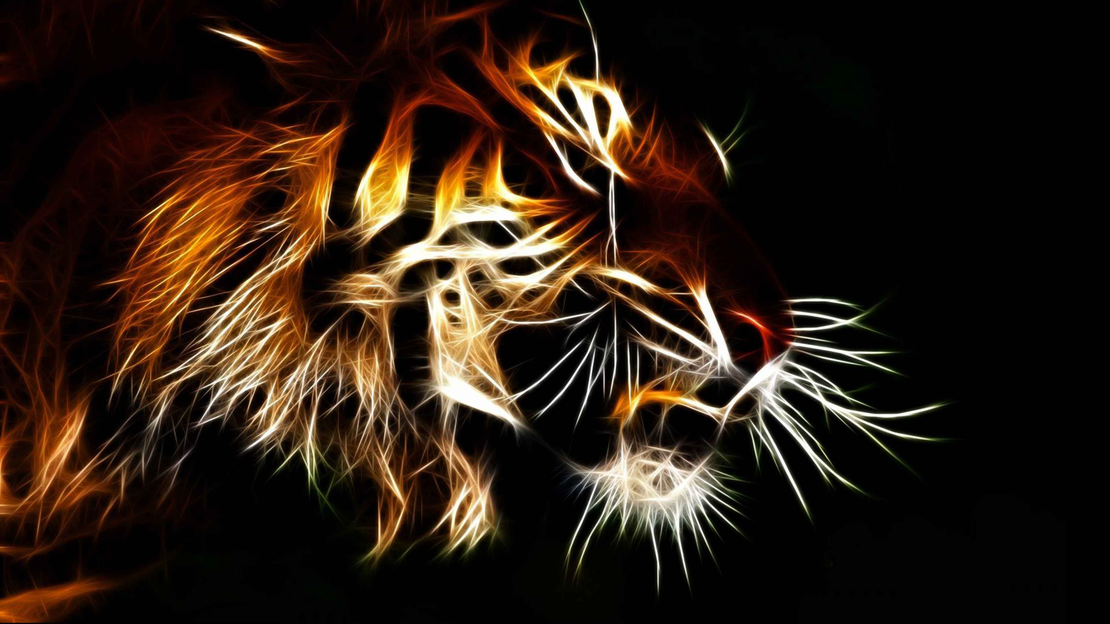 3840x2160 Abstract Tiger HD Wallpapers Top Free Abstract Tiger HD Backgrounds
