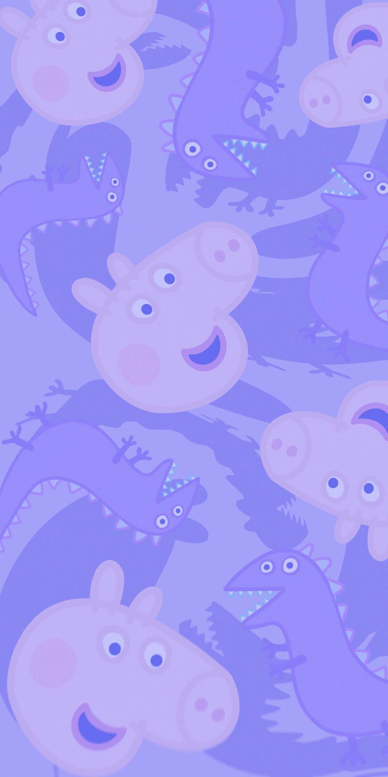 1280x2560 Peppa Pig Wallpaper