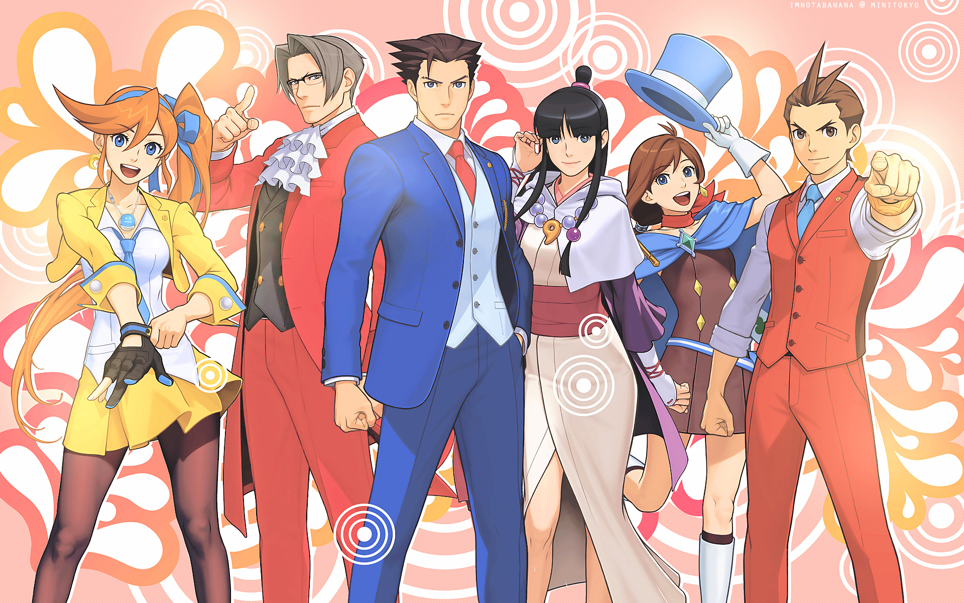 1920x1200 Anime Ace Attorney HD Wallpapers, Achtergronde