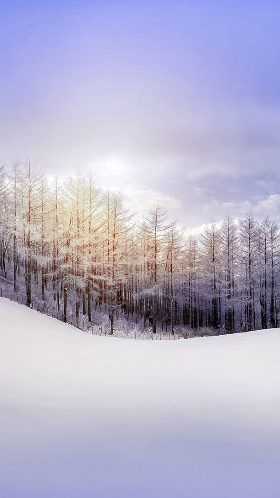 1080x1920 Nature Pure Snowy Forest #iPhone #6 #plus #Wallpaper | Winter scenery, Winter landscape, Winter scenes