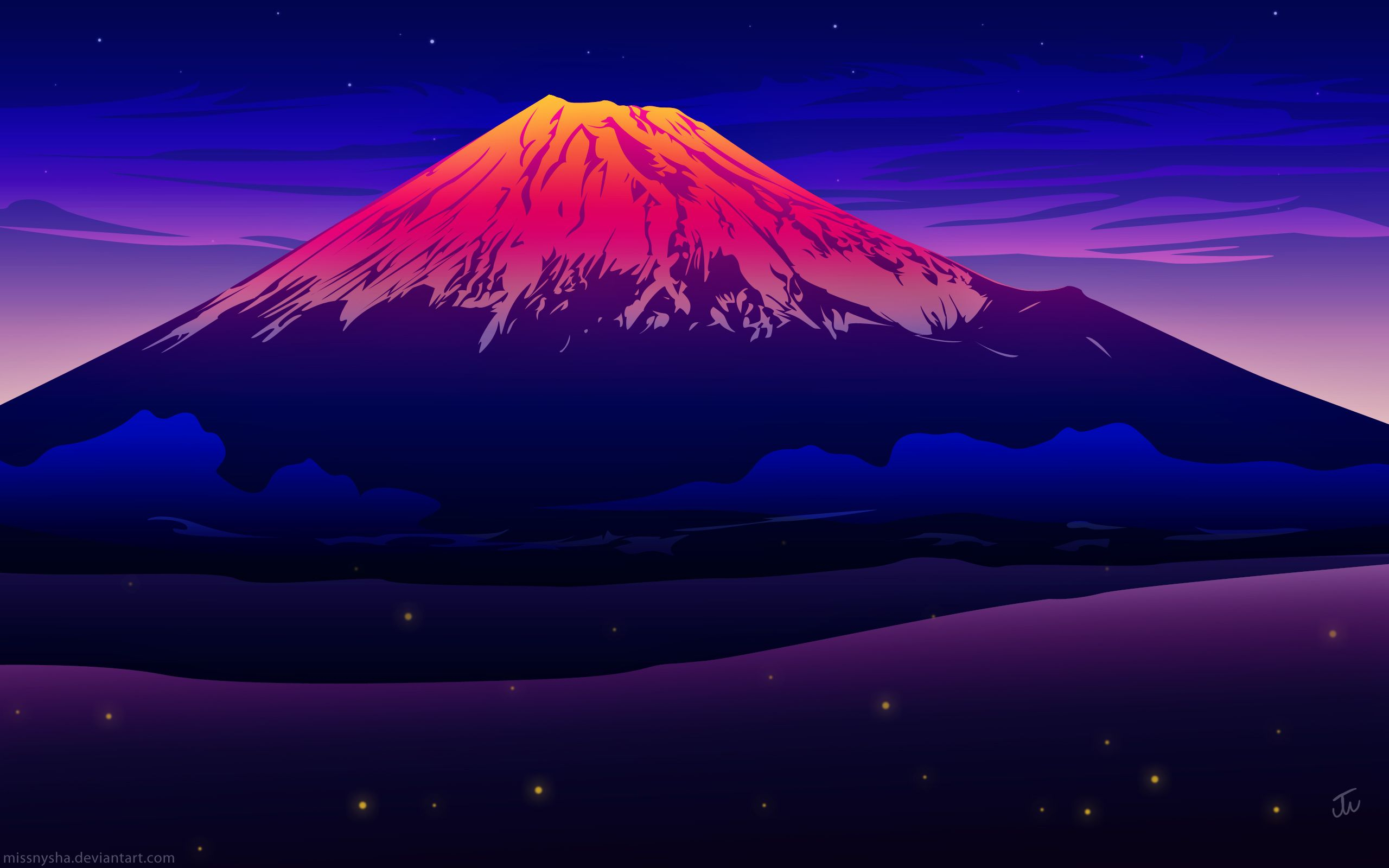 2560x1600 Mount Fuji Anime Wallpapers Top Free Mount Fuji Anime Backgrounds