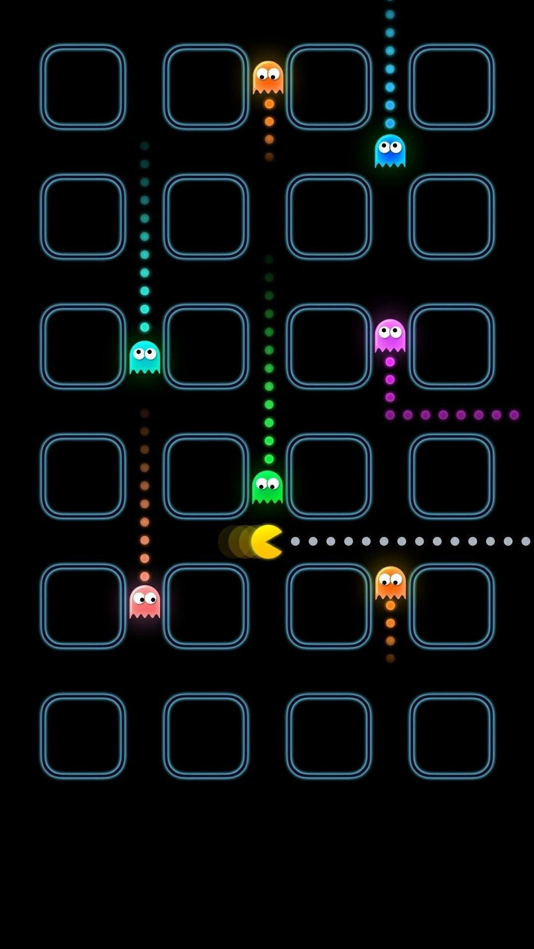 1080x1920 Android Pac Man Wallpapers