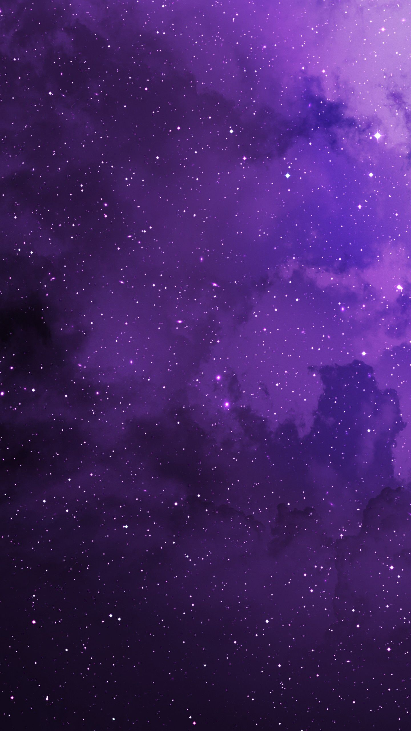 1440x2560 Purple Stars Wallpapers