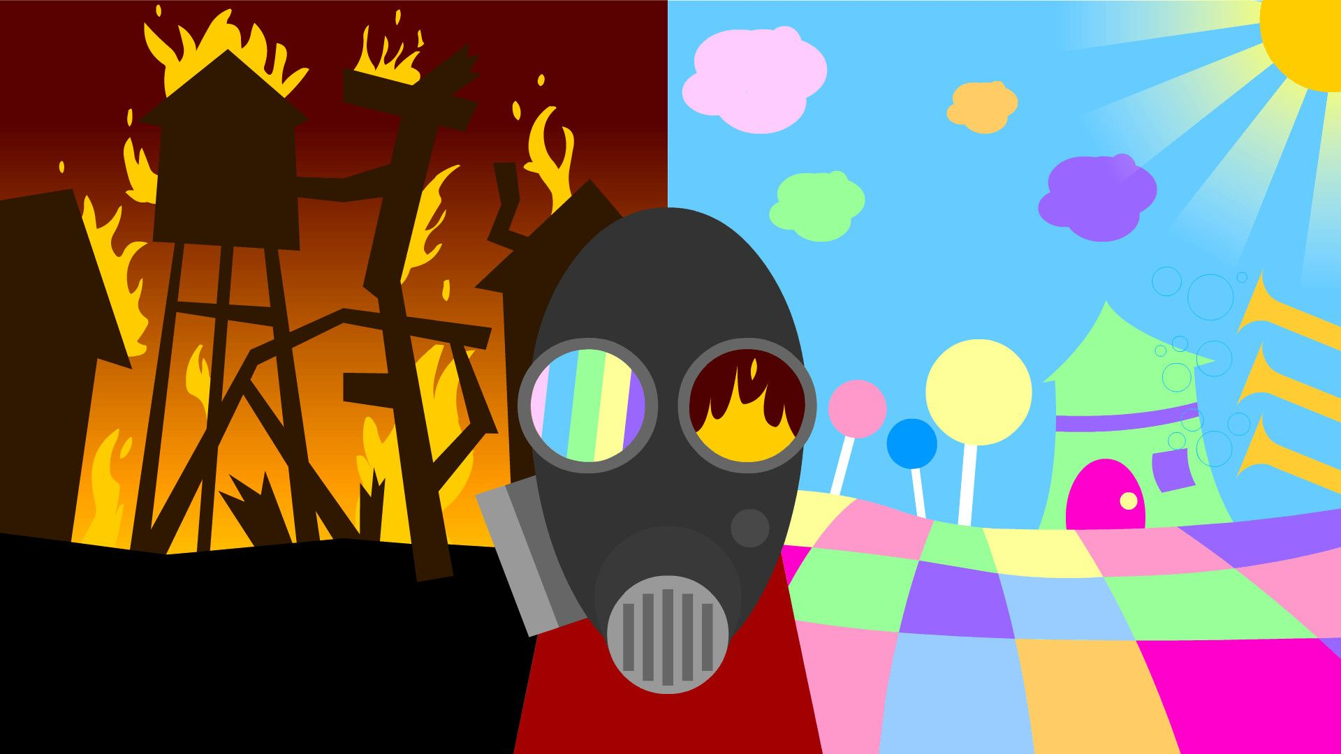 1920x1080 TF2 Pyro Wallpapers