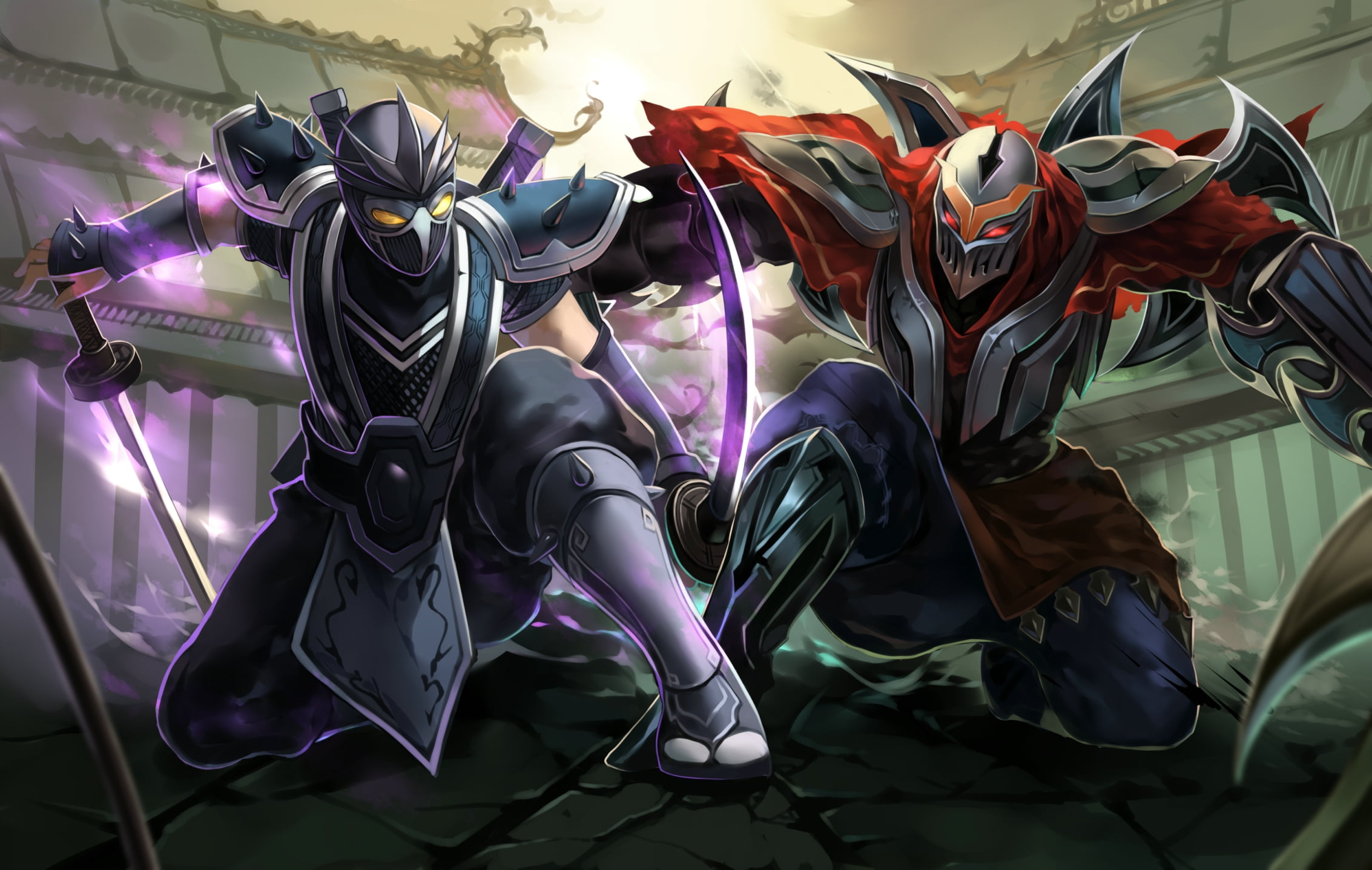 2266x1438 Zed and shen poster HD wallpaper