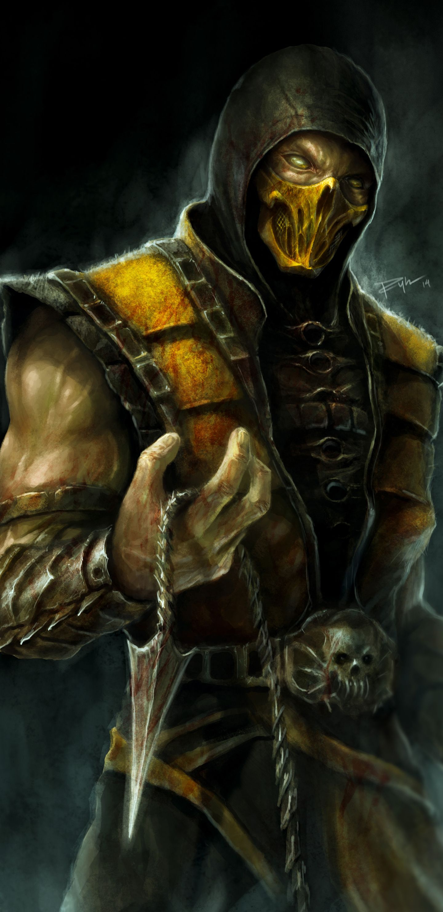 1440x2960 Scorpion Mortal Kombat X 4k Artwork In Resolution | Scorpion mortal kombat, Mortal kombat x, Mortal kombat