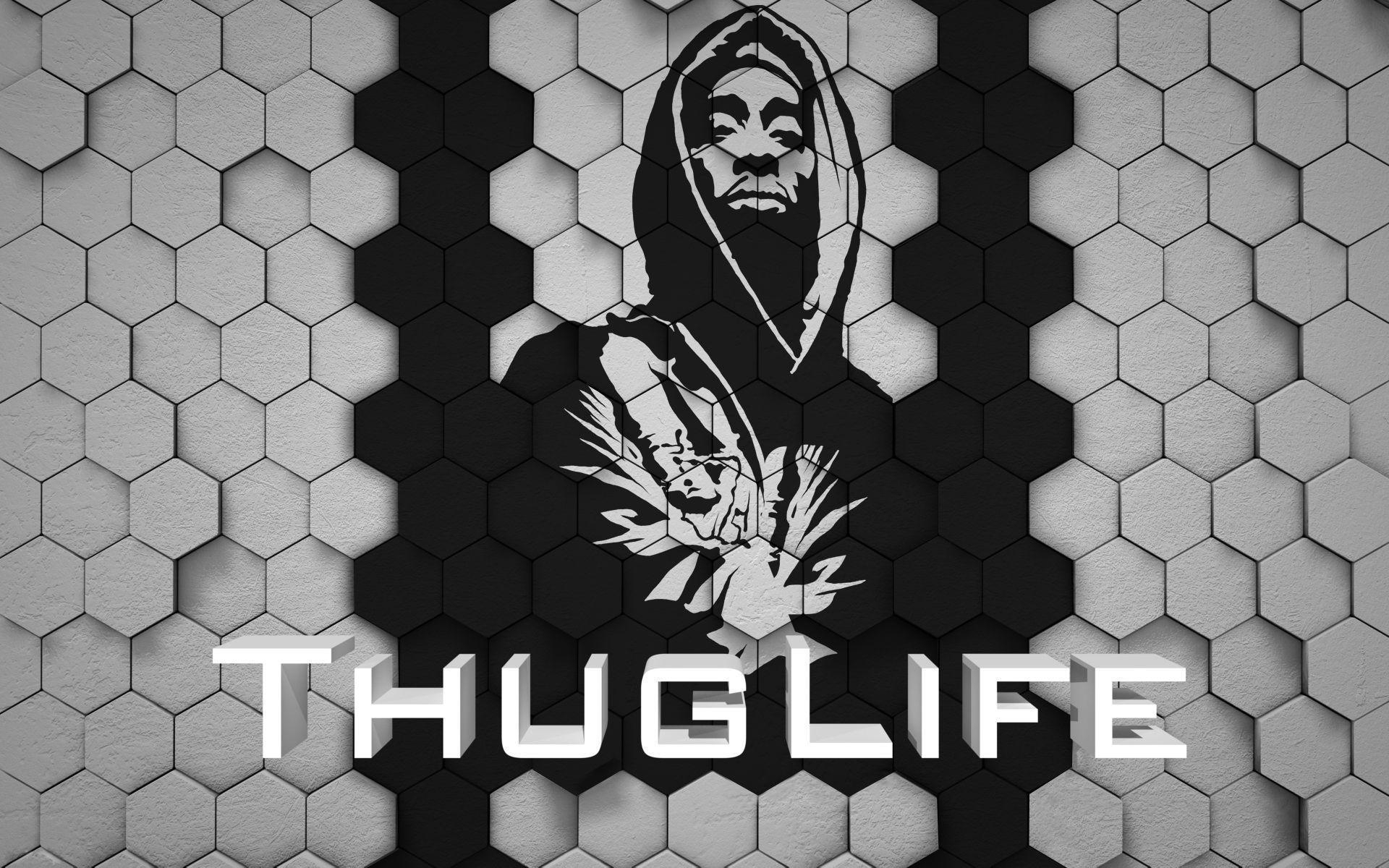 1920x1200 Thug Life Design Wallpapers