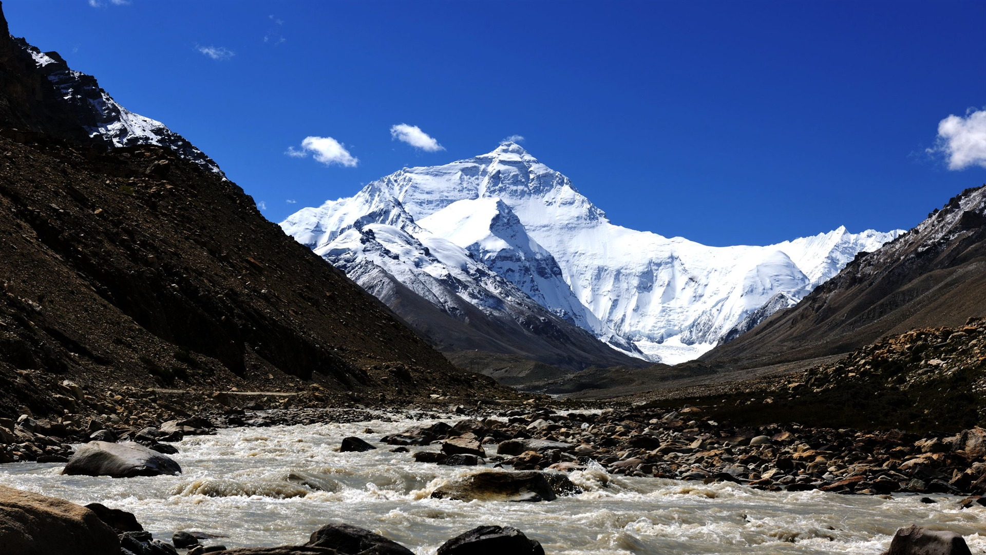 1920x1080 Tibet Everest-Natural Scenery Wallpaper