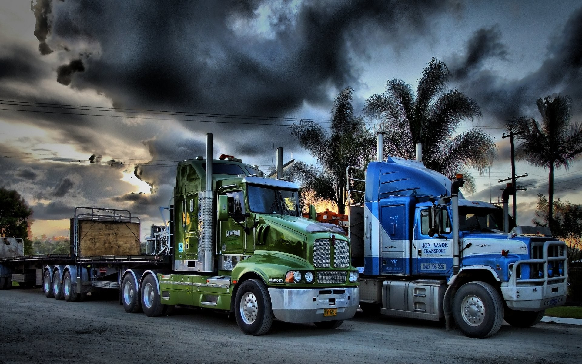 1920x1200 Semi Trucks Wallpapers (60+ pictures