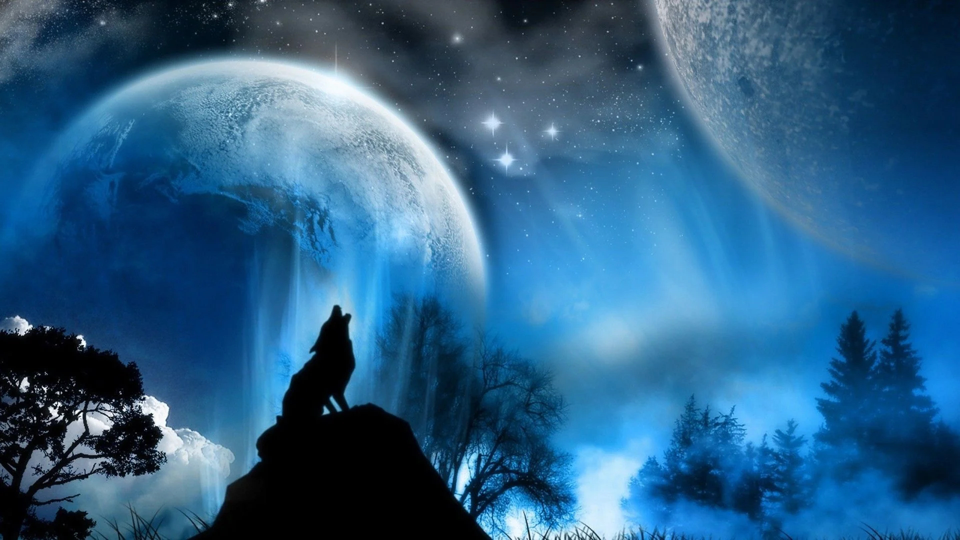 1920x1080 The Lone Wolf Howling at Moon Wallpapers Top Free The Lone Wolf Howling at Moon Backgrounds
