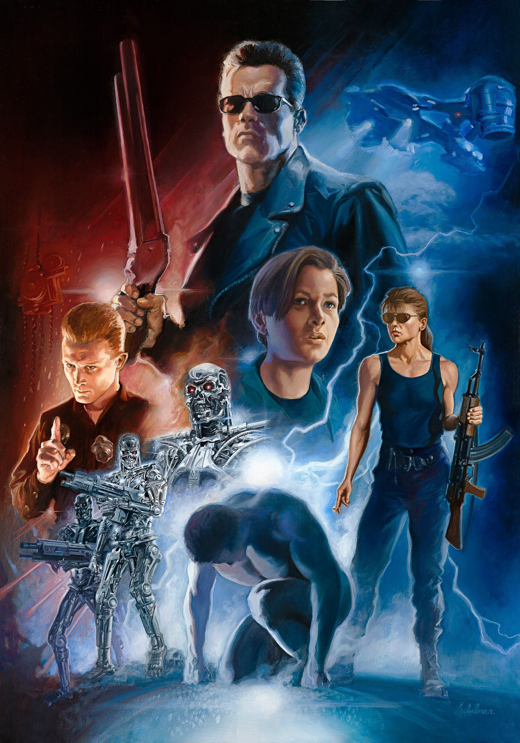 1680x2400 Terminator 2 : Judgement Day by Leo Leibelman | Marvel movies, Terminator, Terminator movies