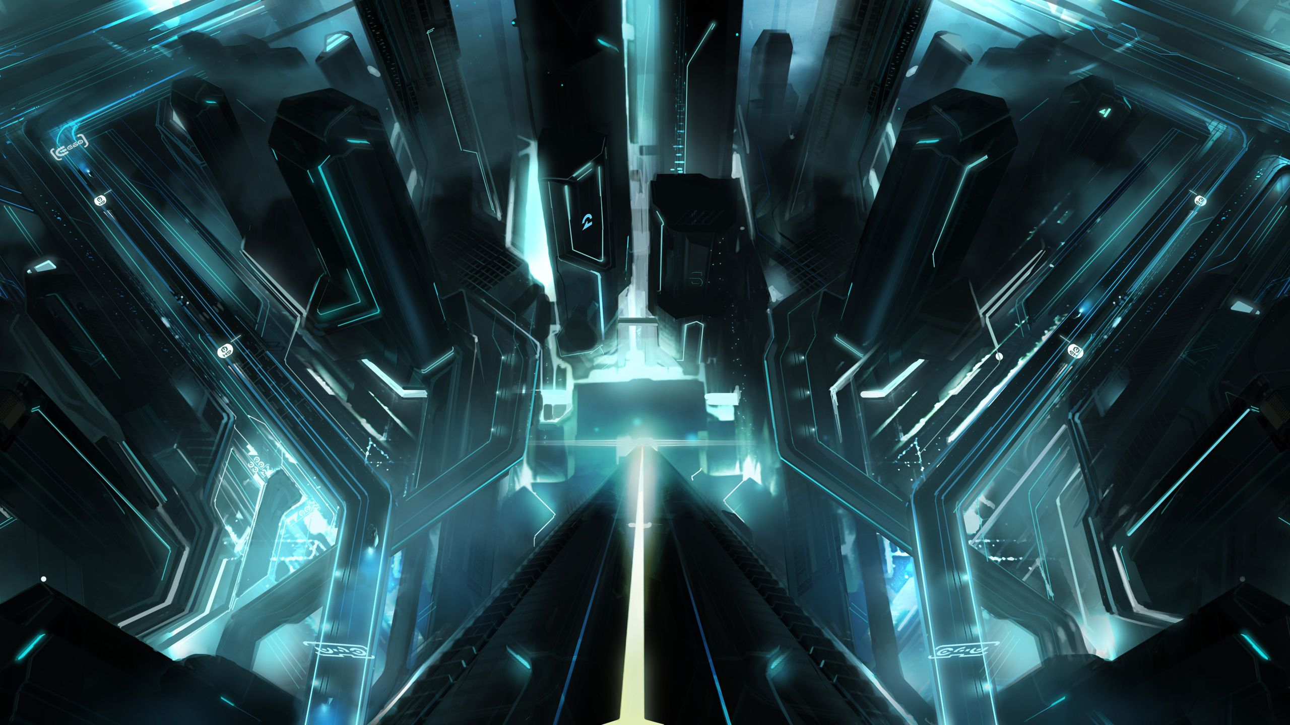 2560x1440 Amazing HD Wallpapers for your Desktop | Tron legacy, Concept art, Tr