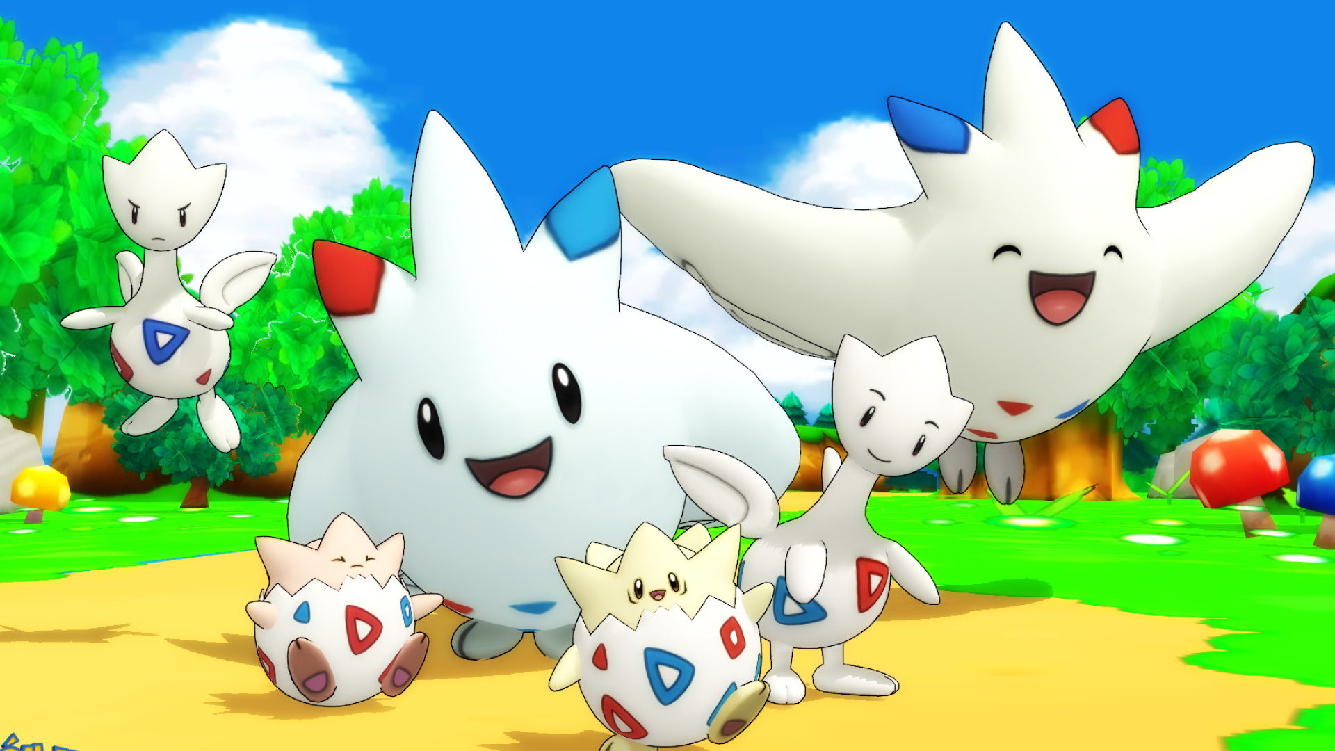 1920x1080 30+ Togepi (Pok&Atilde;&copy;mon) HD Wallpapers and Backgrounds