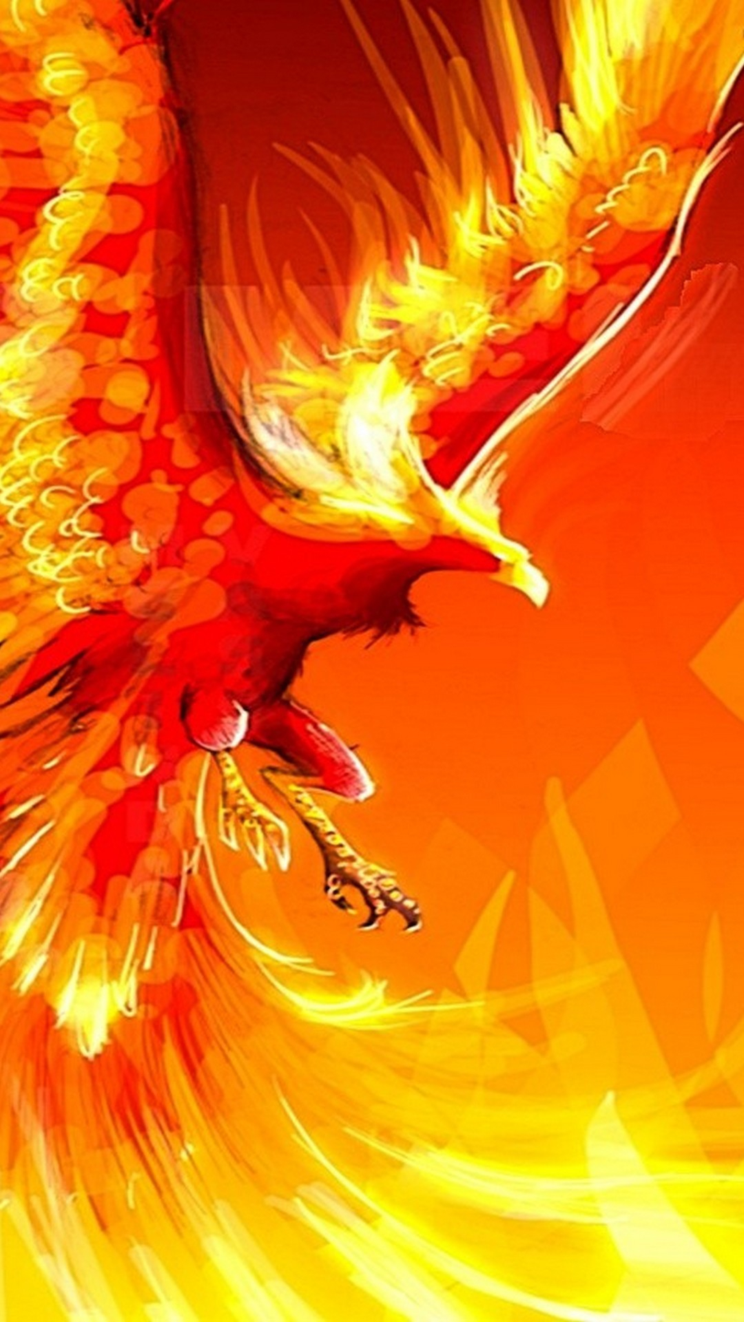 1080x1920 3d iPhone Wallpaper &acirc;&#128;&#148; Mobile Wallpapers Phoenix Bird