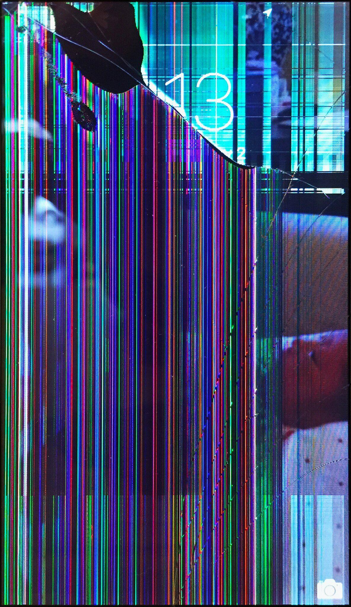 1184x2048 Fake Broken Screen Wallpapers