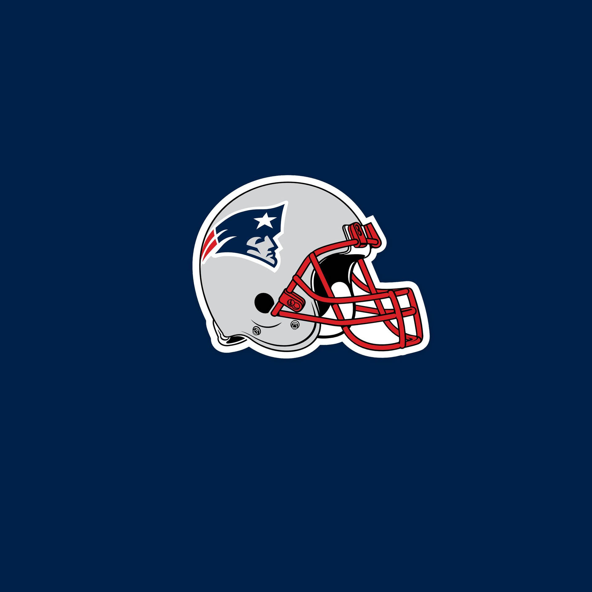 1920x1920 Download New England Patriots Batting Helmet Wallpaper