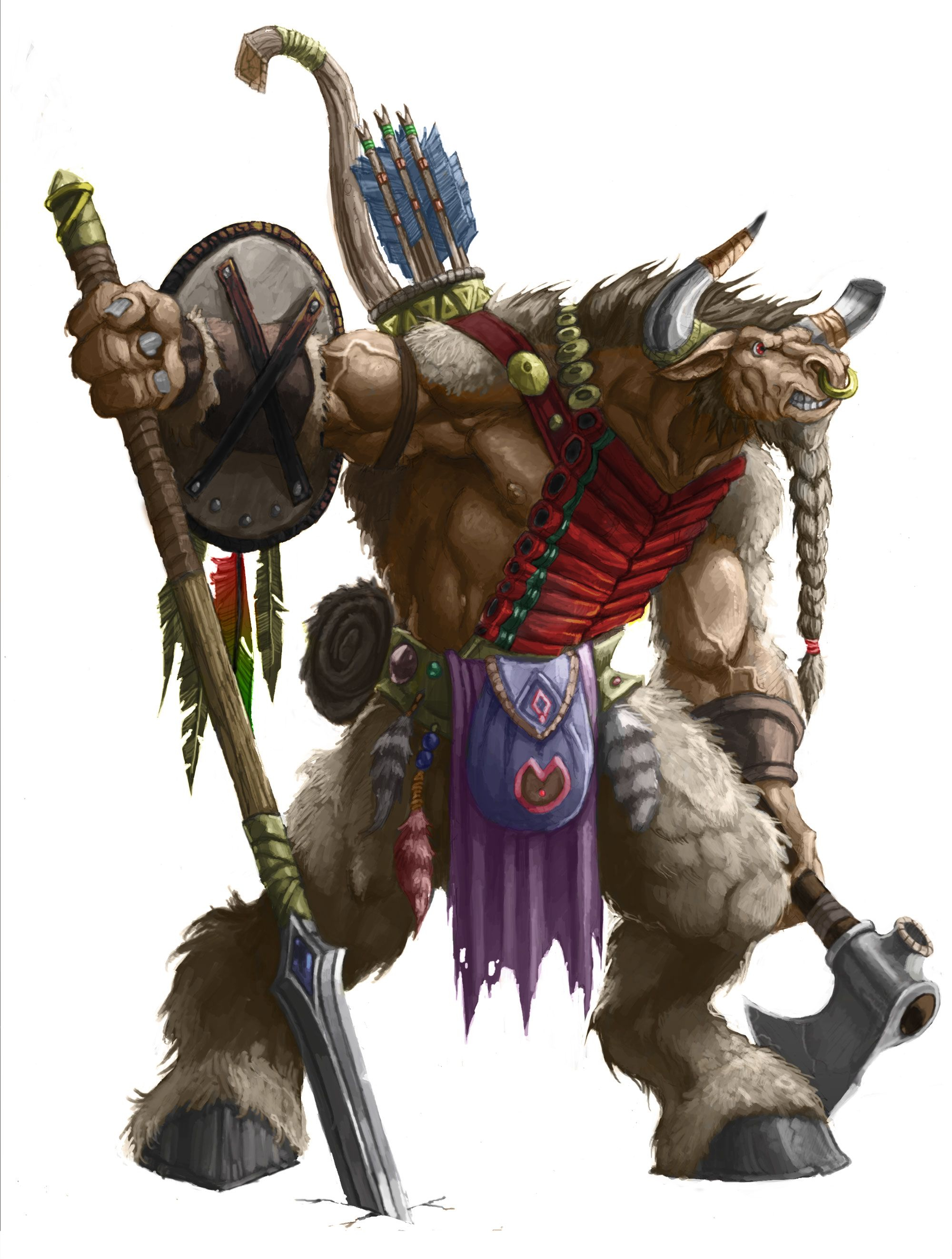 2000x2643 Warcraft Tauren by Mogthar on deviantART | Warcraft art, World of warcraft, Warcraft