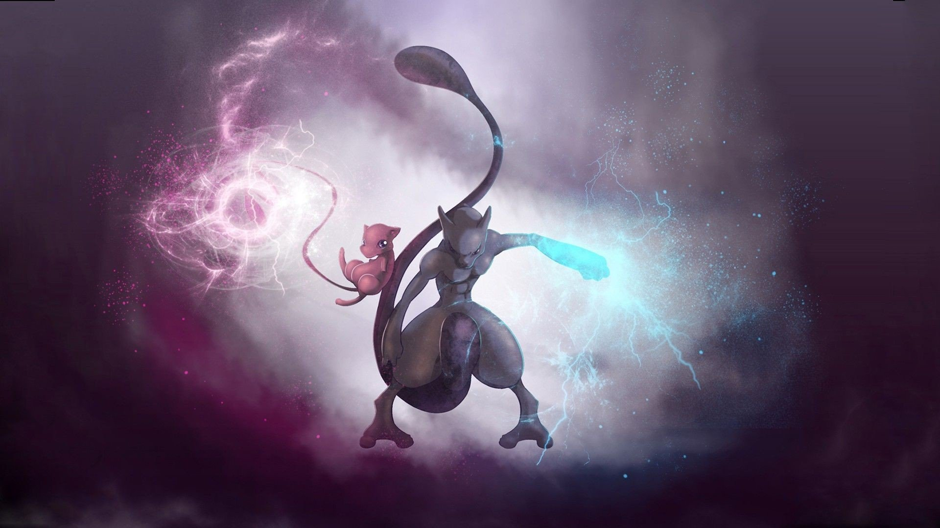 1920x1080 Pokemon, Mew, Mewtwo HD Wallpapers / Desktop and Mobile Images \u0026 Photos