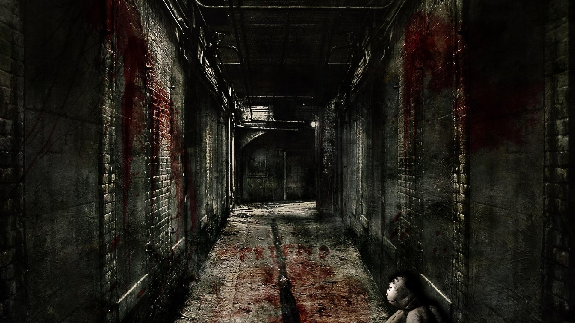 1920x1080 Horror Creepy Hallway Backgrounds | Creepy backgrounds, Scary backgrounds, Scary wallpaper