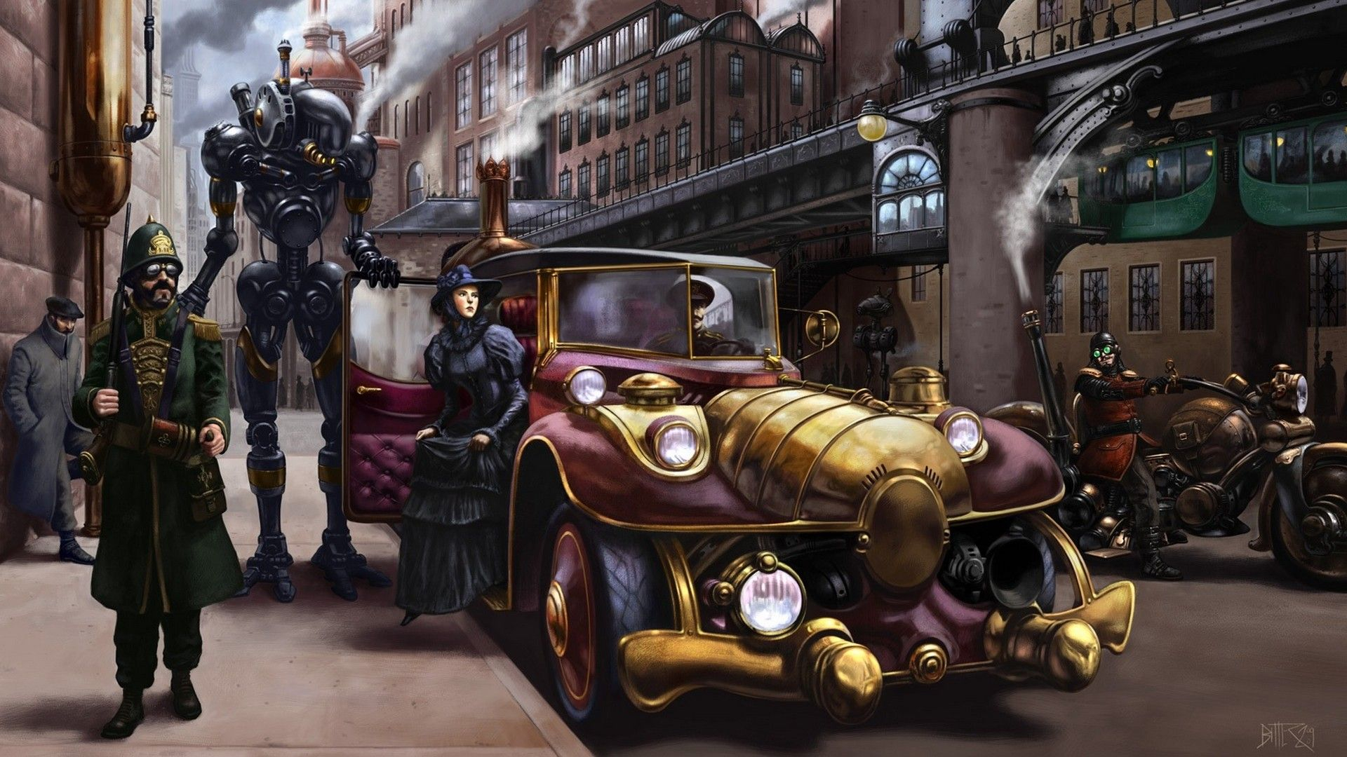 1920x1080 21 Steampunk Wallpapers Wallpaperboat