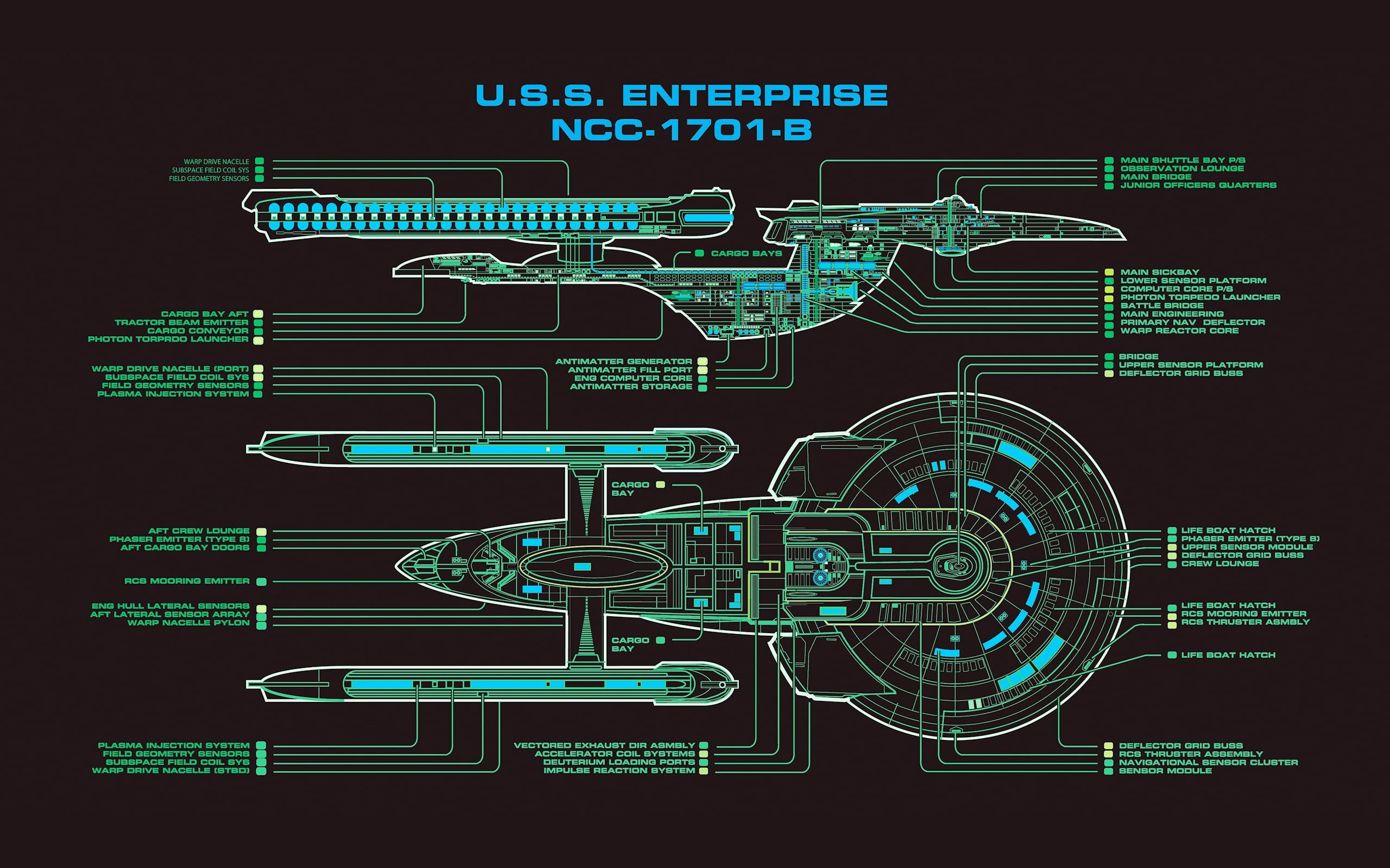 2560x1600 Star Trek USS Enterprise (spaceship) #schematic #2K #wallpaper #hdwallpaper #desktop | Star trek wallpaper, Uss enterprise, Star trek wallpaper backgrounds