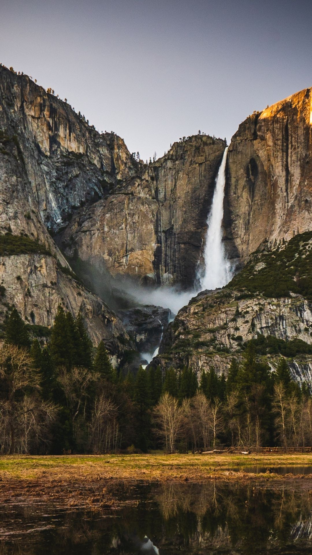 1080x1920 Yosemite fall, nature, national park mountains Wallpaper | Yosemite falls, Yosemite, Nature photographs