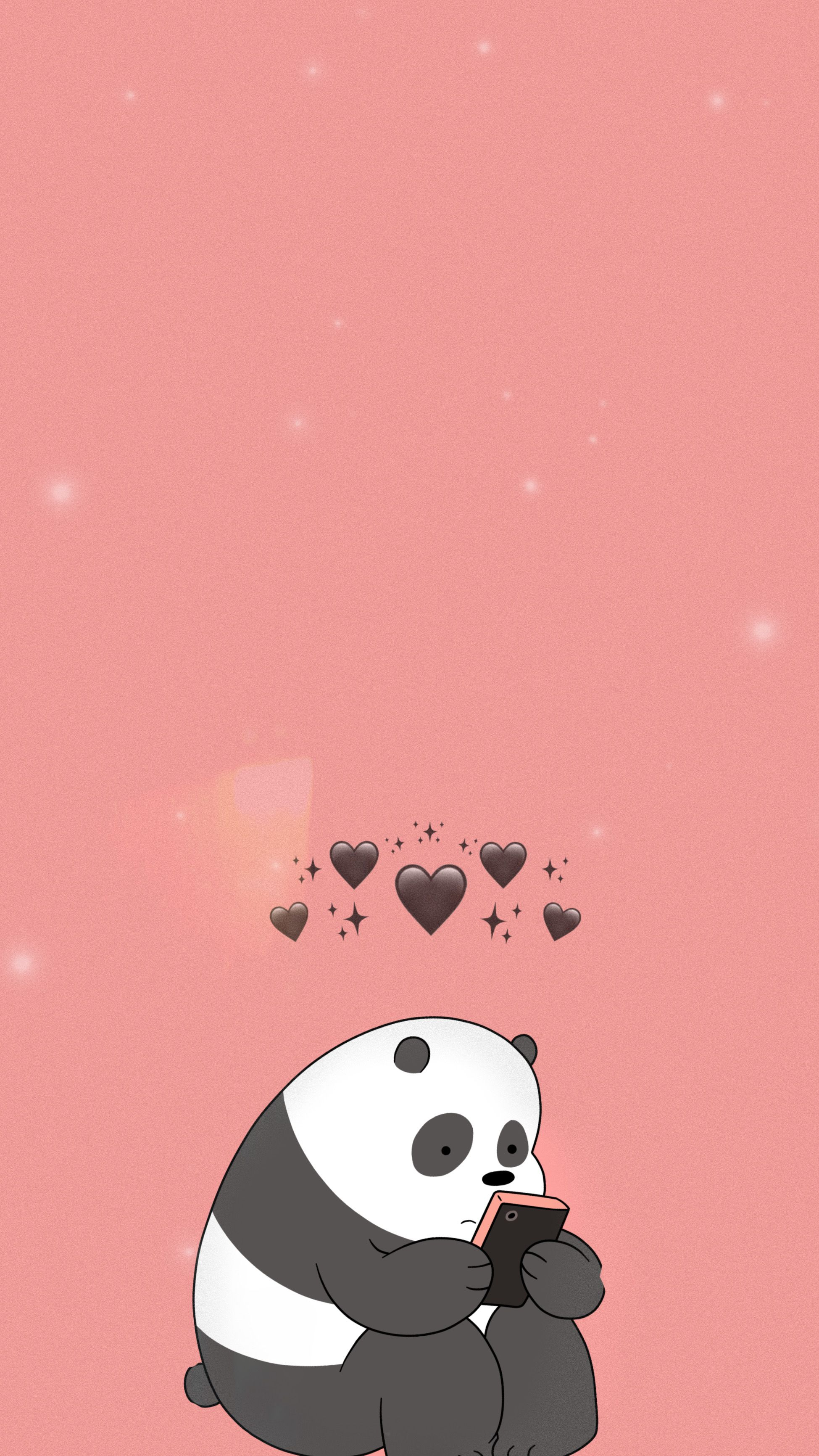 Pink Panda Wallpapers and Backgrounds