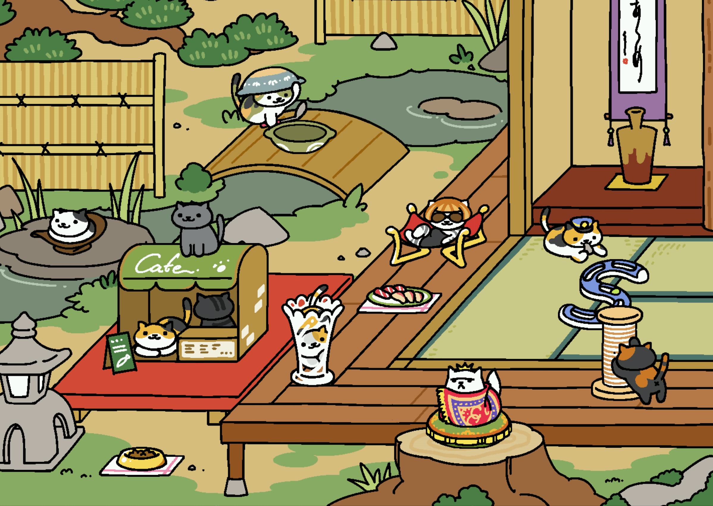 2396x1701 Collect cats with the free Neko Atsume app Softonic