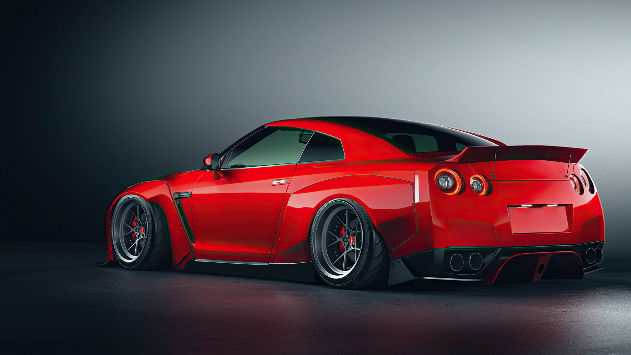2560x1440 Rocket Bunny Nissan GTR Rear 1440P Resolution HD 4k Wallpapers, Images, Backgrounds, Photos and Pictures