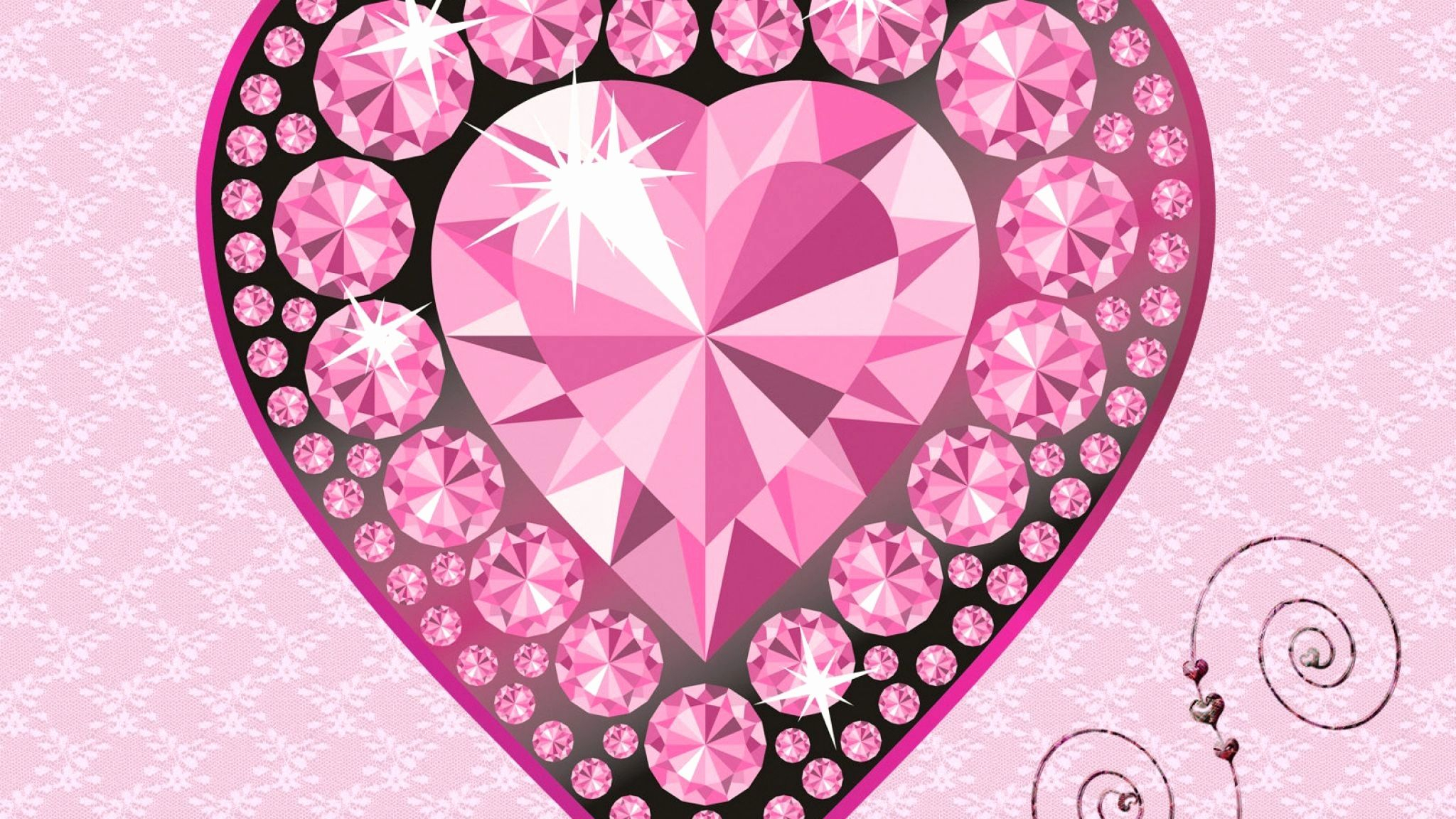 2048x1152 Pink Diamonds Wallpapers Top Free Pink Diamonds Backgrounds