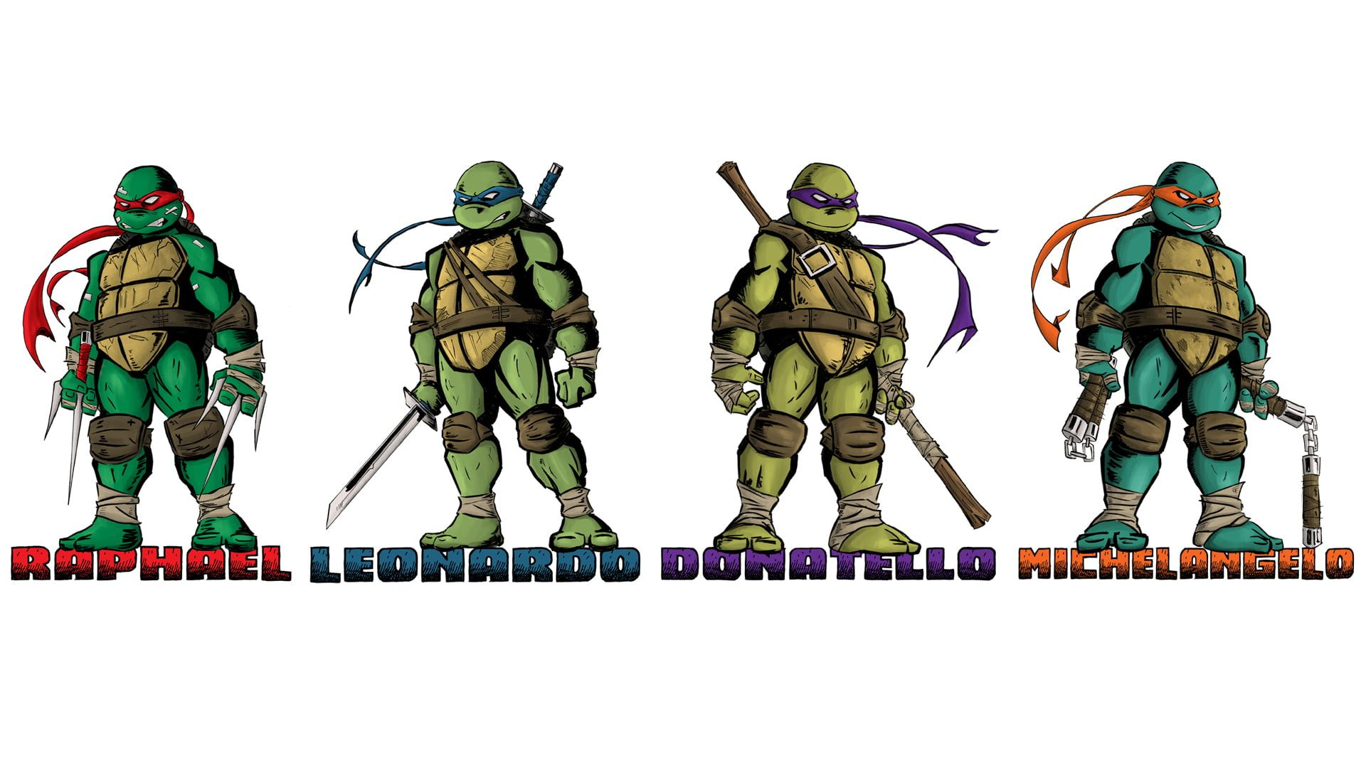 1920x1080 Teenage Mutant Ninja Turtles comic art #1080P #wallpaper #hdwallpaper #desktop | Teenage mutant ninja turtles, Ninja turtles, Ninja wallpaper