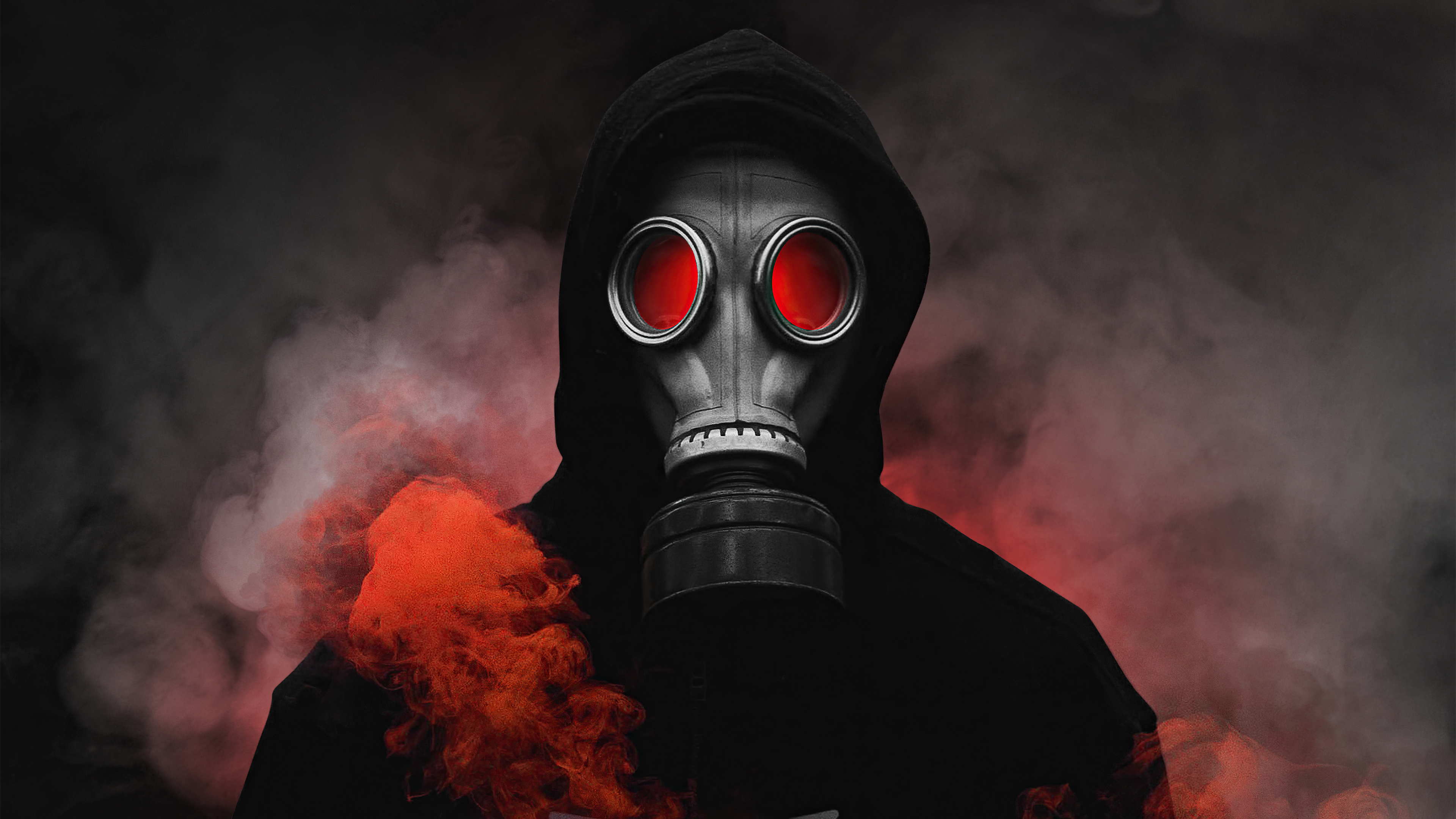 3840x2160 Gas Mask Boy, HD Artist, 4k Wallpapers, Images, Backgrounds, Photos and Pictures