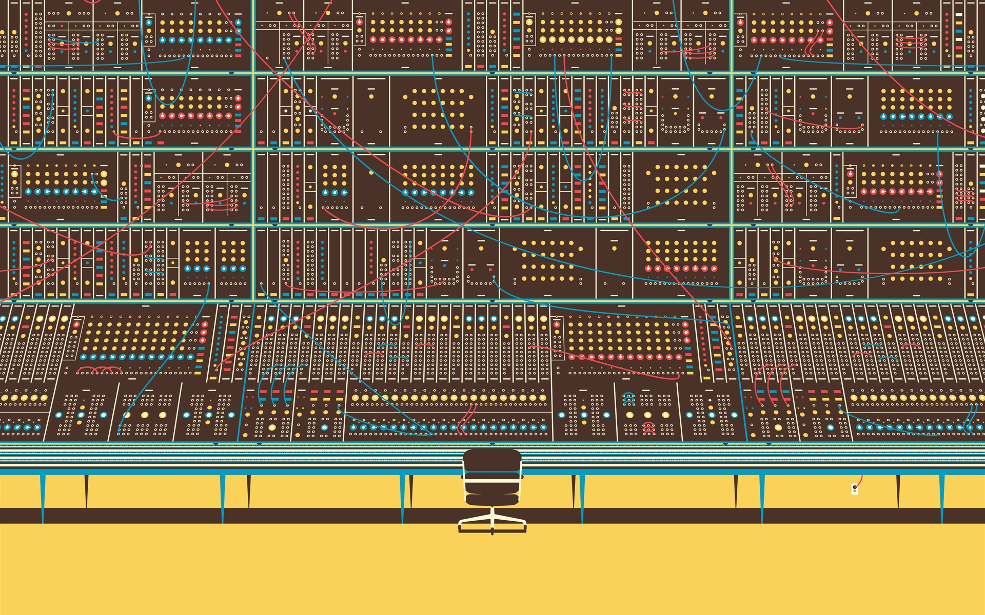 1920x1200 Wallpaper : digital art, music, pattern, technology, vintage, synthesizer, moog, design, screenshot, px, electronic instrument CoolWallpapers 569763 HD Wallpapers