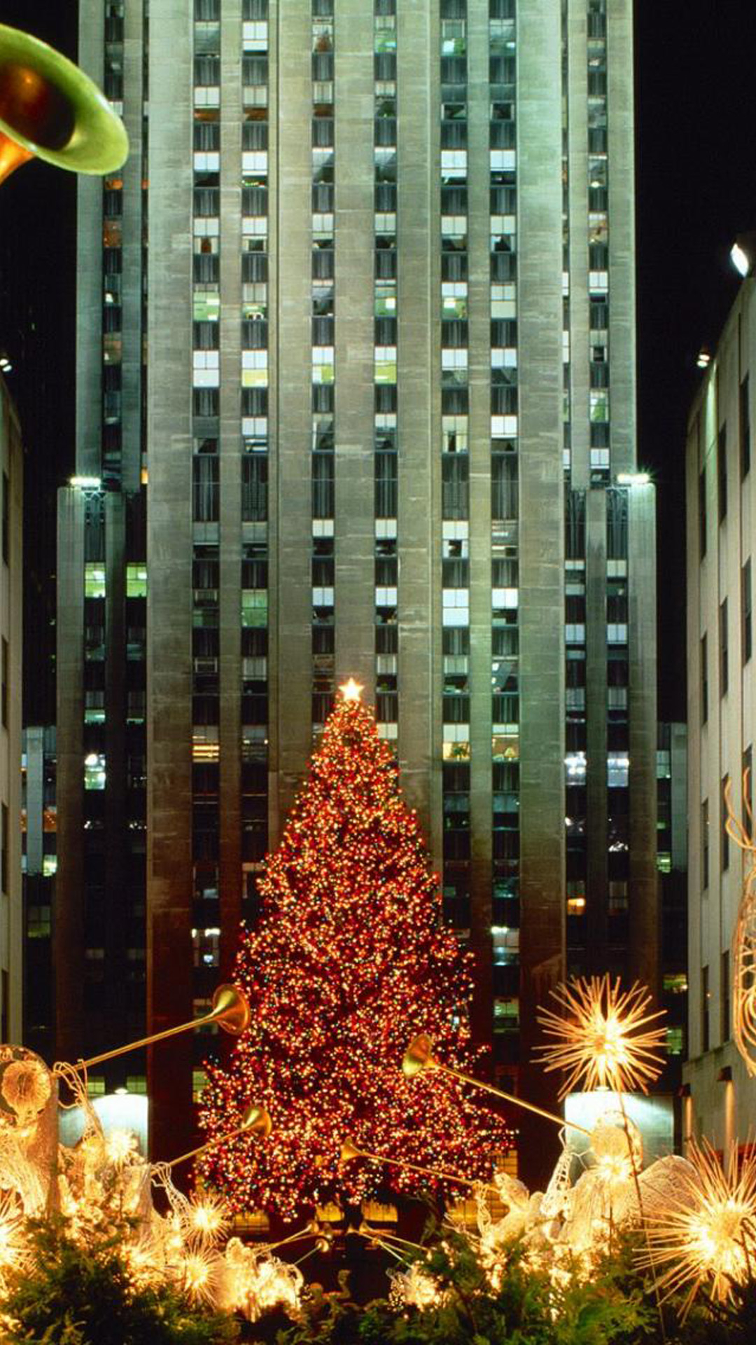 1080x1920 New York iPhone Christmas Wallpapers