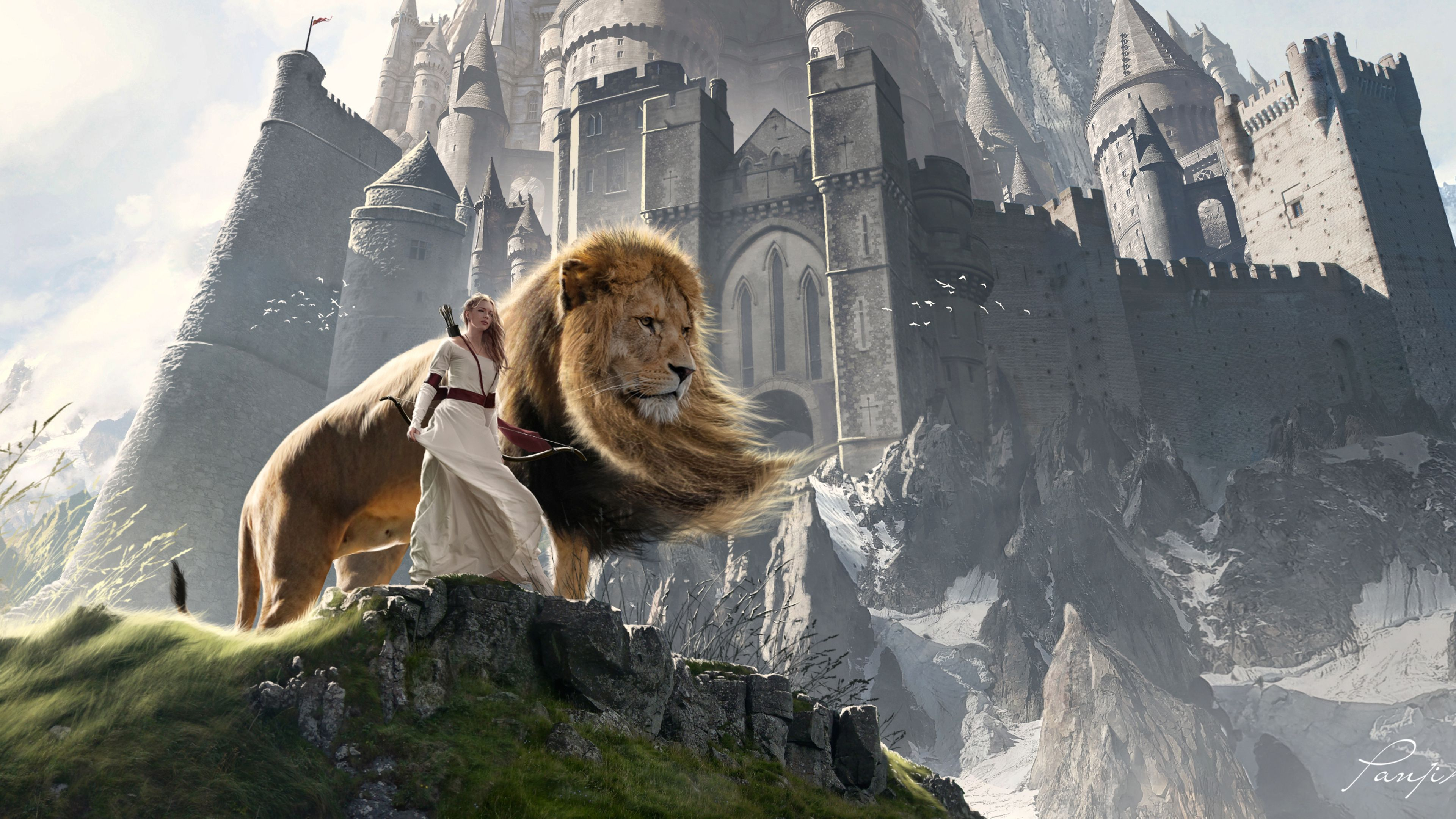 3840x2160 Susan And Aslan The Chronicles Of Narnia Extended 4k narnia wallpapers, lion wallpapers, hd-wallpapers, fantasy wallpa&acirc;&#128;&brvbar; | Chronicles of narnia, Narnia, Aslan narnia