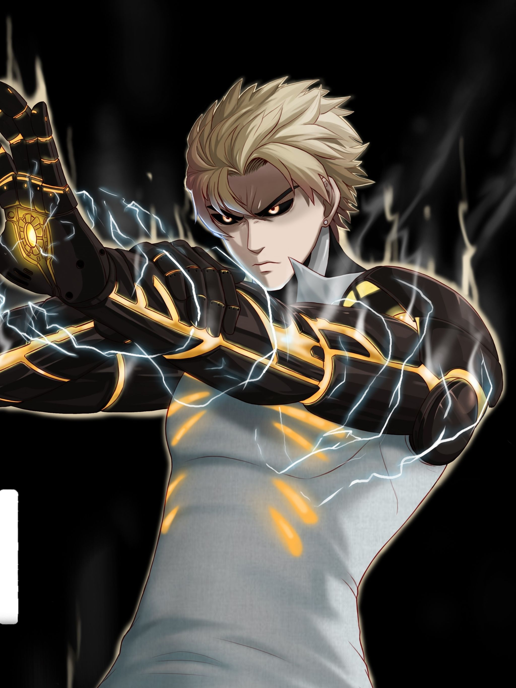 2048x2732 One Punch Man Genos Wallpapers