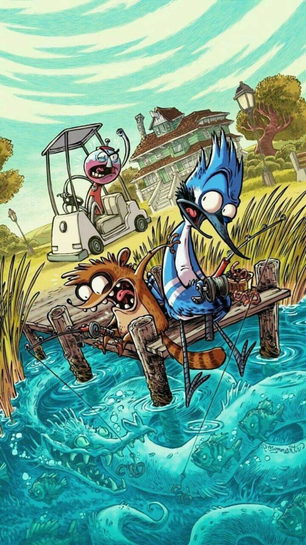 1242x2208 Regular Show Wallpaper Phone Awesome Free HD Wallpapers