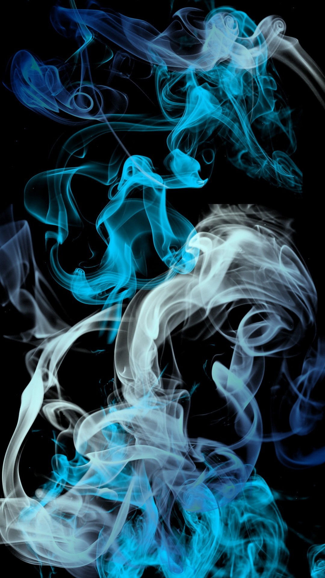1080x1920 Blue Smoke Wallpaper (60+ pictures