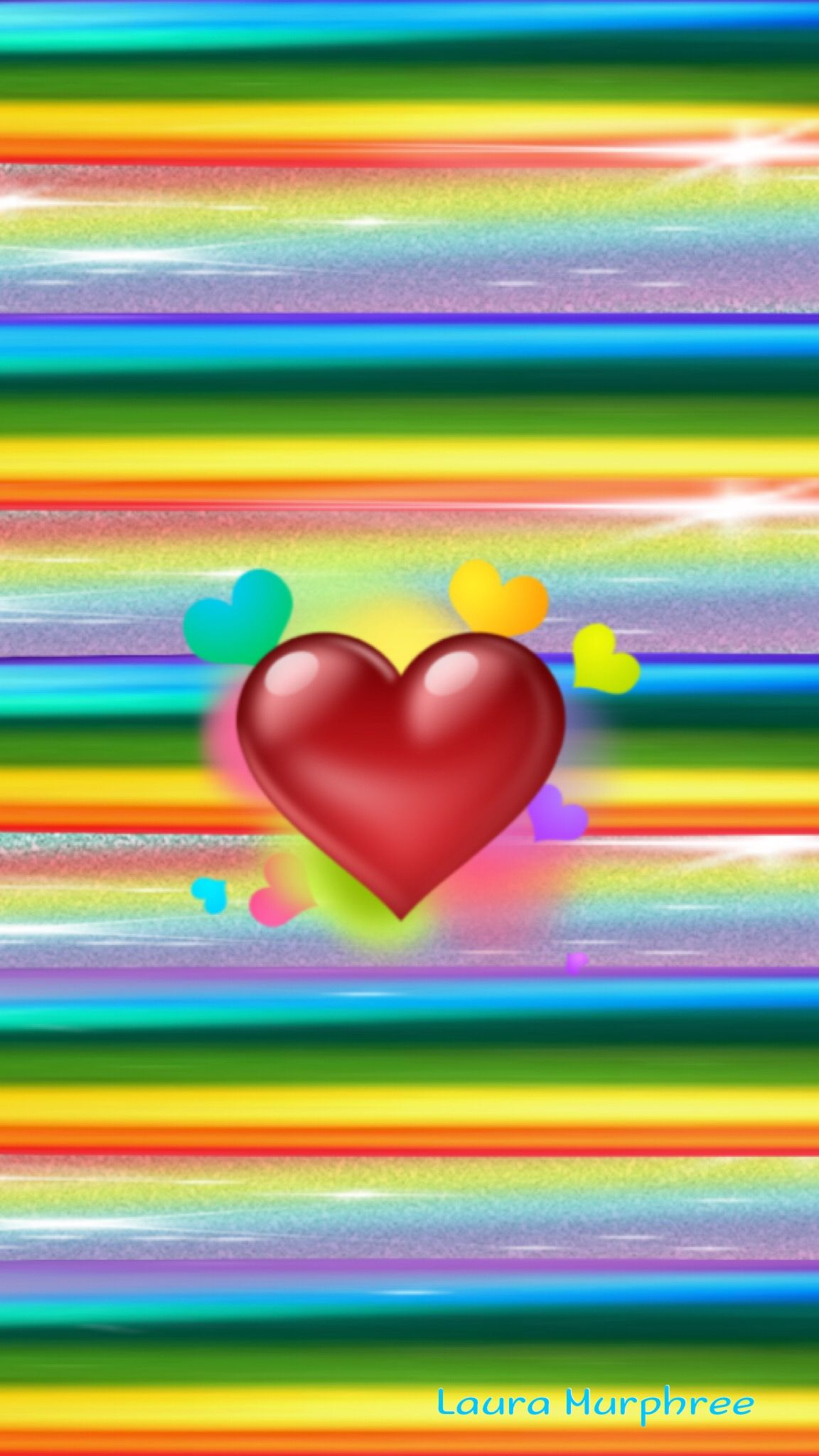 1152x2048 Rainbow heart phone wallpaper colorful background | Valentines wallpaper iphone, Heart wallpaper, Valentines wallpaper