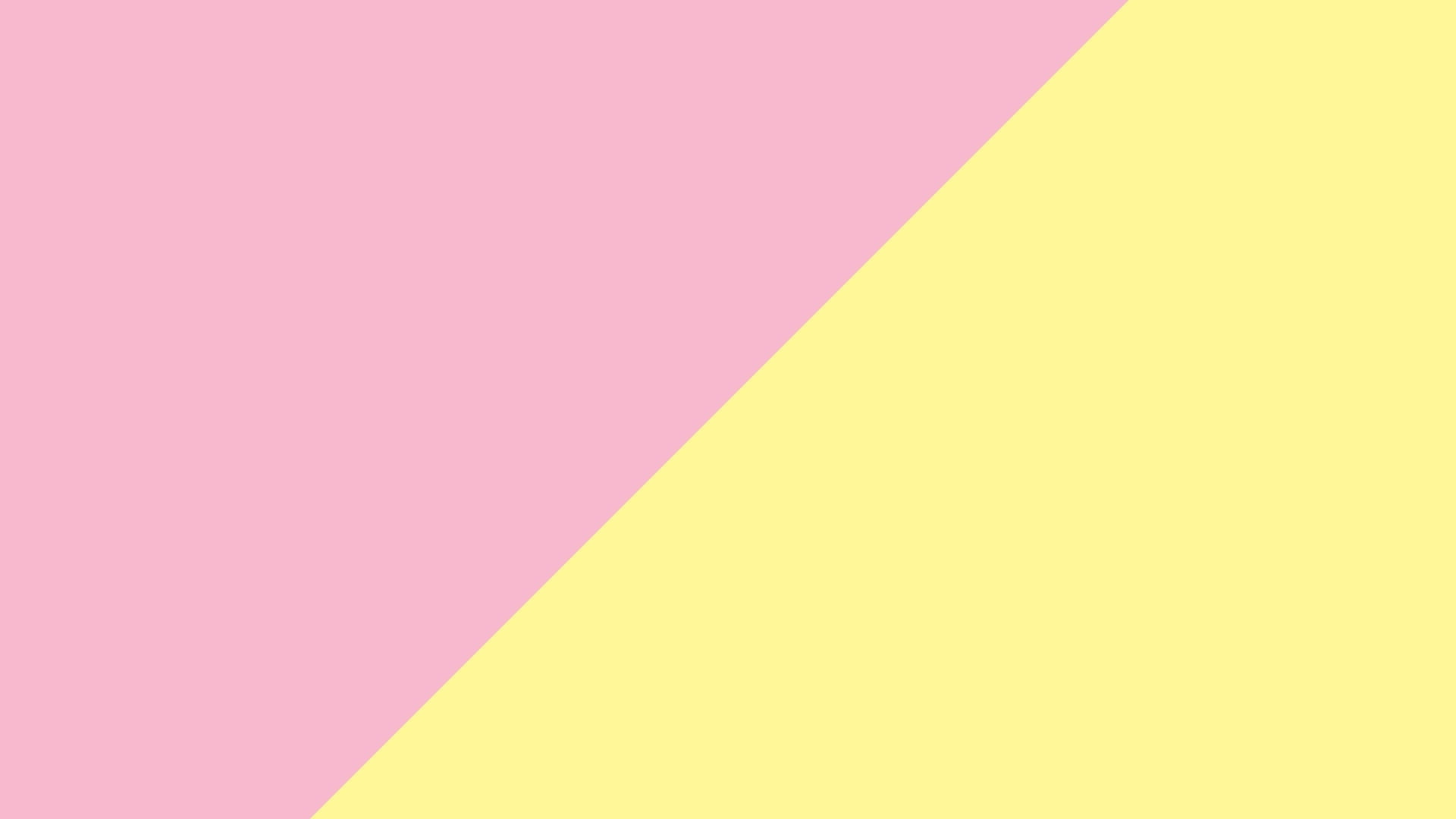 1920x1080 Yellow and pastel-pink 3D wallpaper HD wallpaper