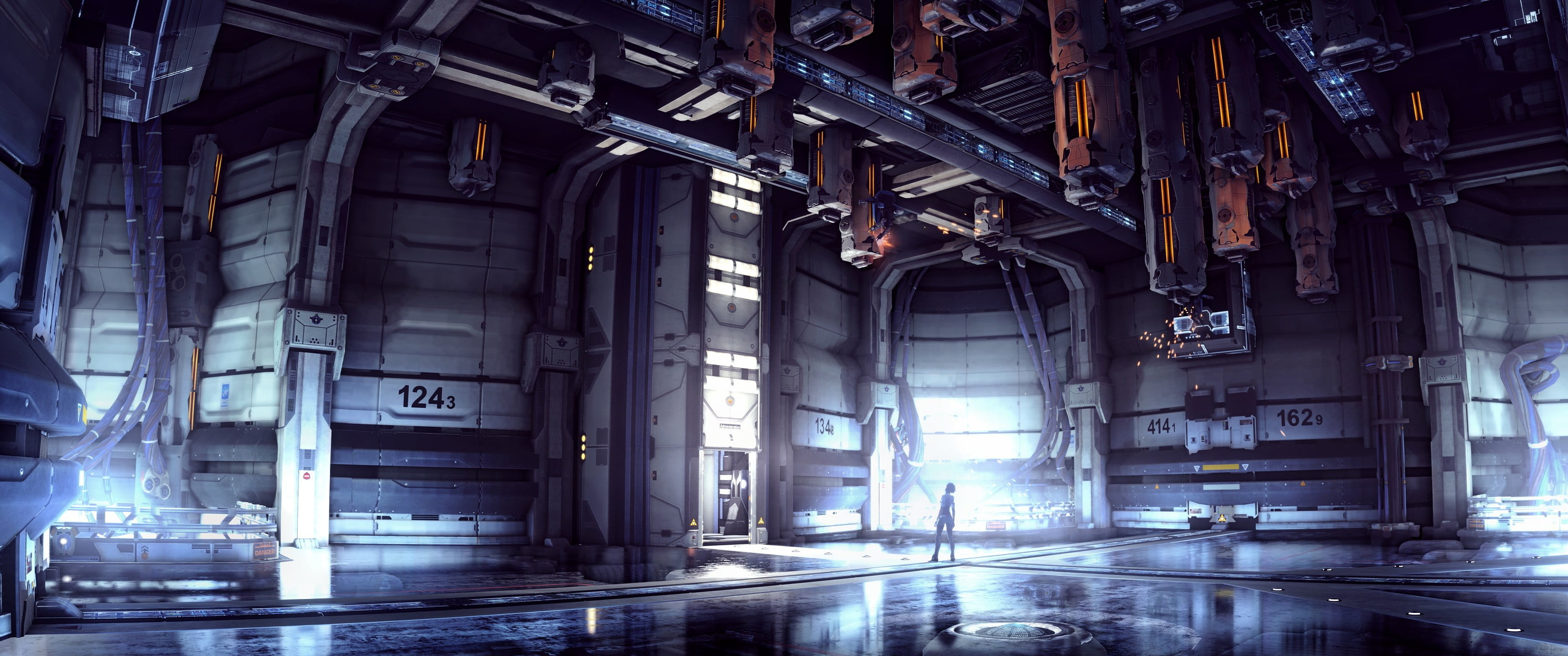 3440x1440 Animated building illustration, science fiction, Remember Me HD wallpaper |