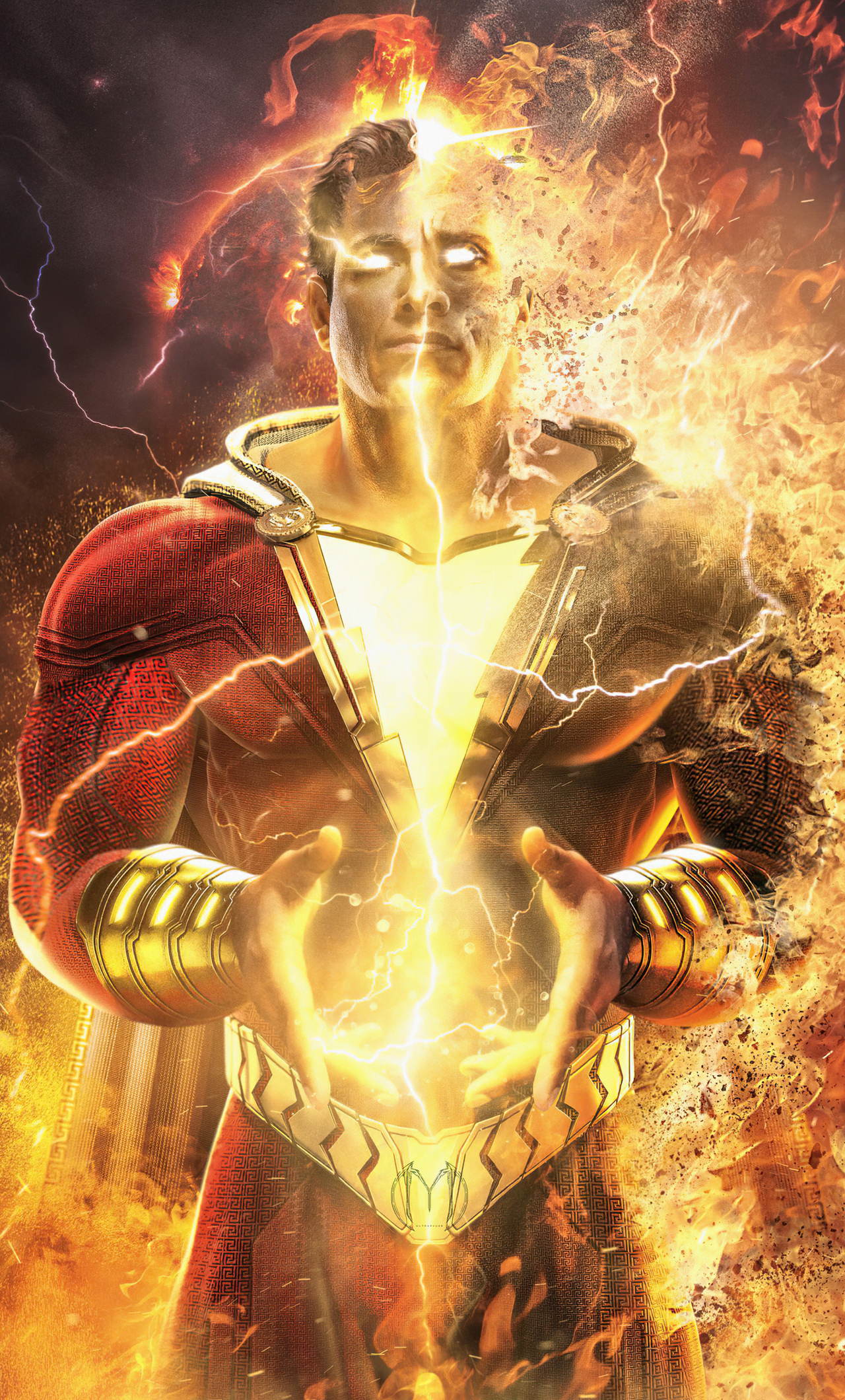 1280x2120 Shazam V Black Adam iPhone 6+ HD 4k Wallpapers, Images, Backgrounds, Photos and Pictures