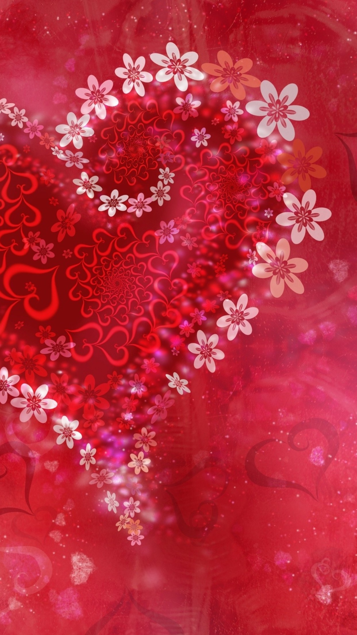 1242x2208 Valentine Day Flower Wallpaper for iPhone 11, Pro Max, X, 8, 7, 6 Free Download on 3Wallpapers