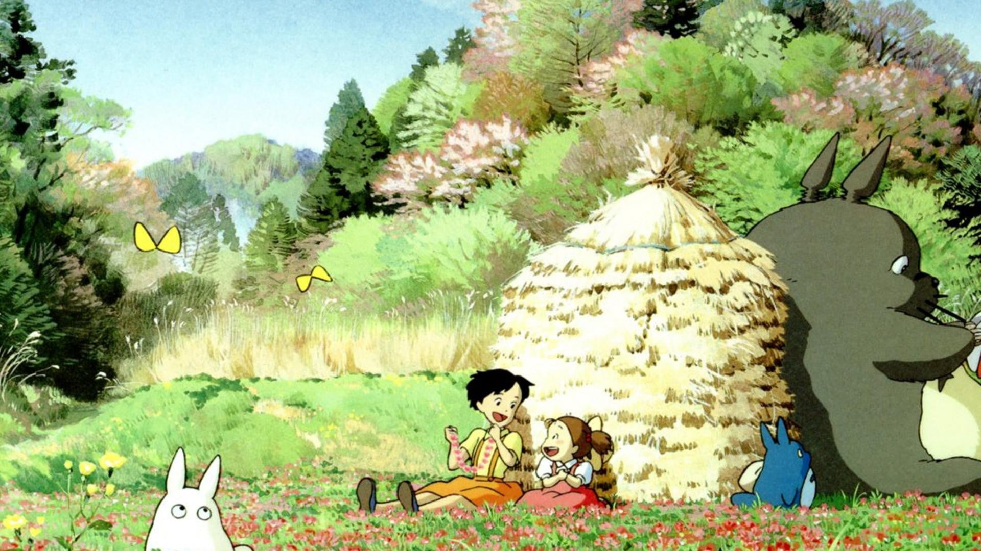 1920x1080 My Neighbor Totoro illustration, Studio Ghibli, My Neighbor Totoro, Totoro HD wallpaper