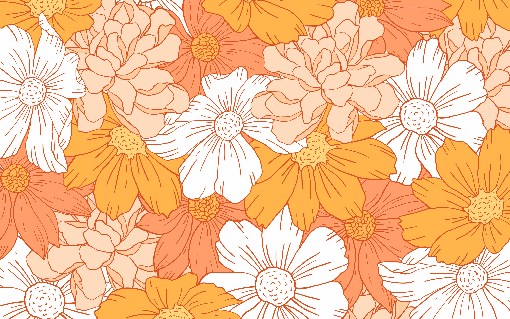 2048x1282 Orange Aesthetic Desktop Wallpapers Top Free Orange Aesthetic Desktop Backgrounds