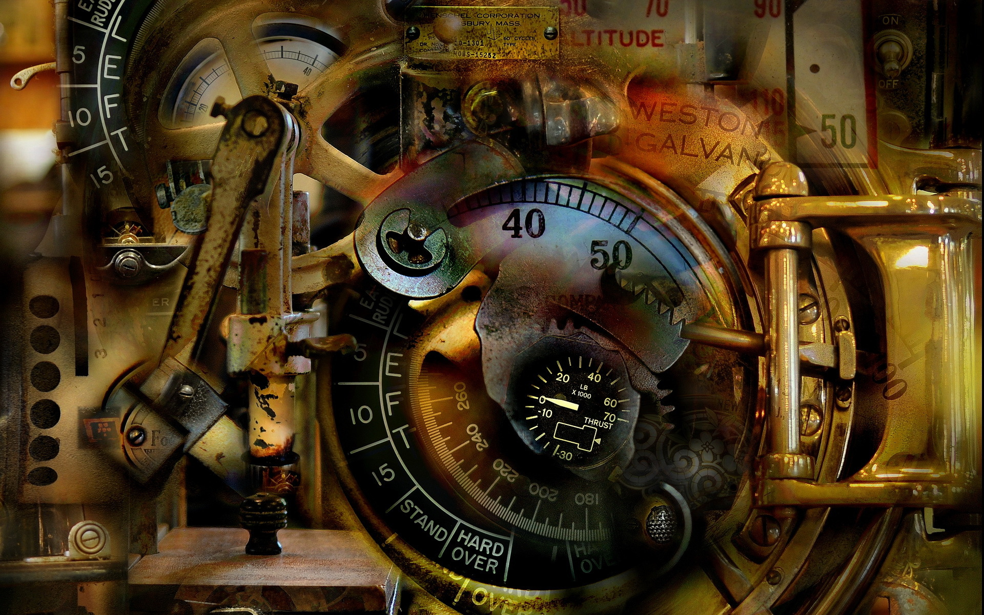1920x1200 mechanical, Dream, Surreal, Abstract, Antique, Steampunk, Gg Wallpapers HD / Desktop and Mobile Backgrounds