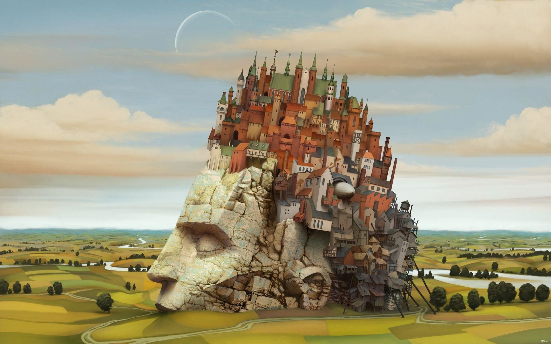 1920x1200 Surrealism Wallpapers Top Free Surrealism Backgrounds